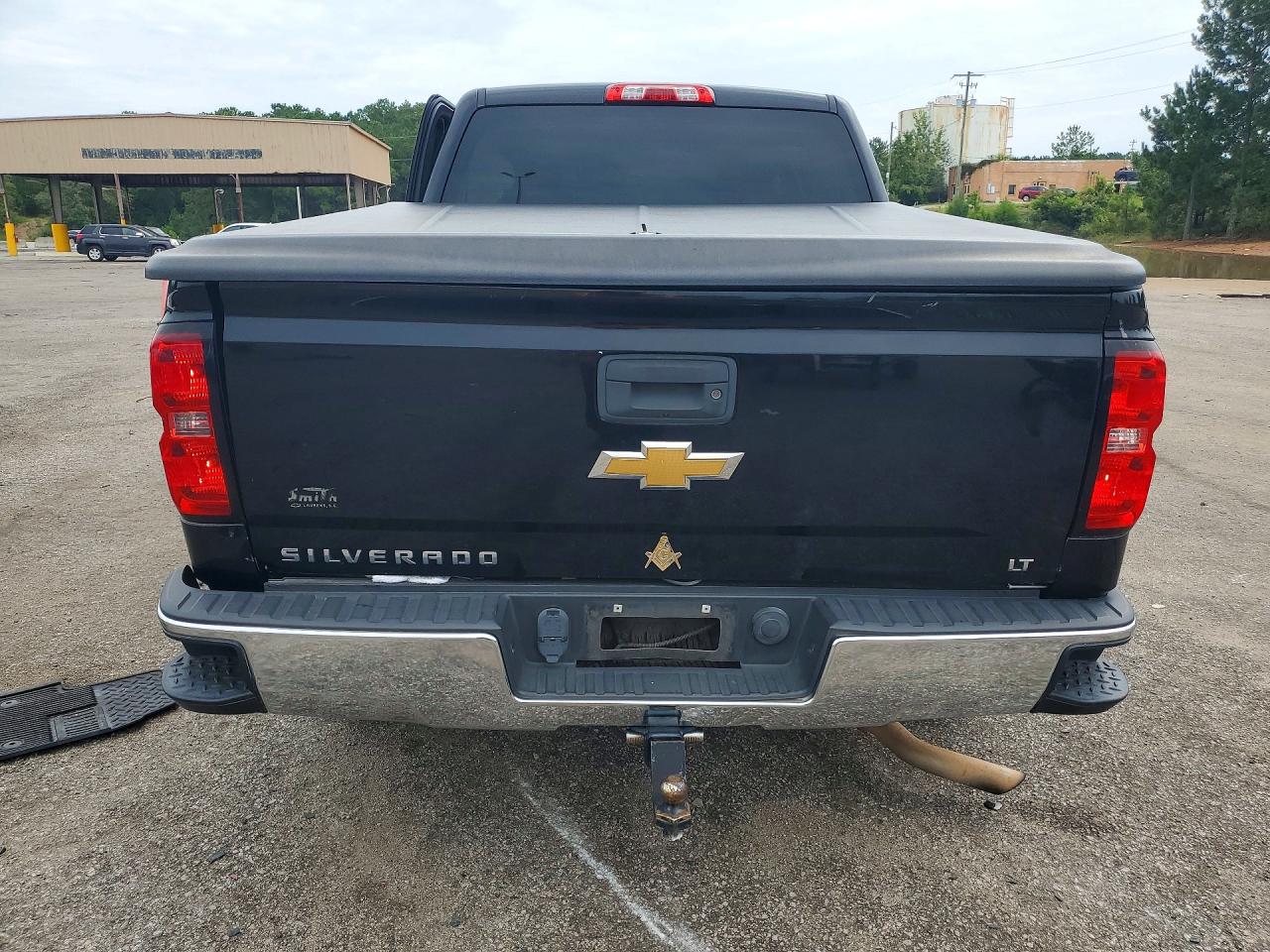 2015 Chevrolet Silverado K1500 Lt Black vin: 3GCUKREC9FG510208