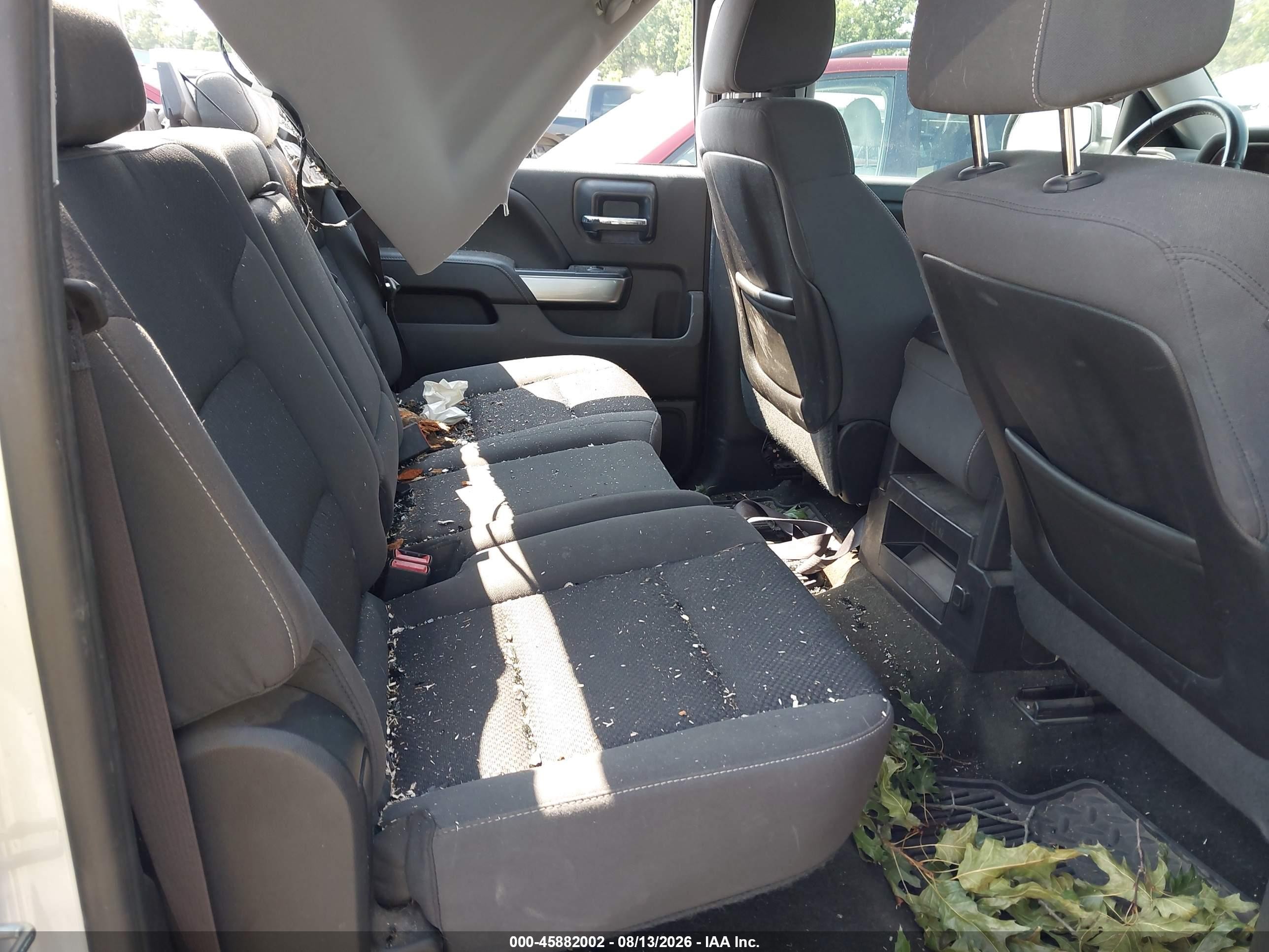 2015 Chevrolet Silverado 1500 Lt Silver vin: 3GCUKREC9FG514968