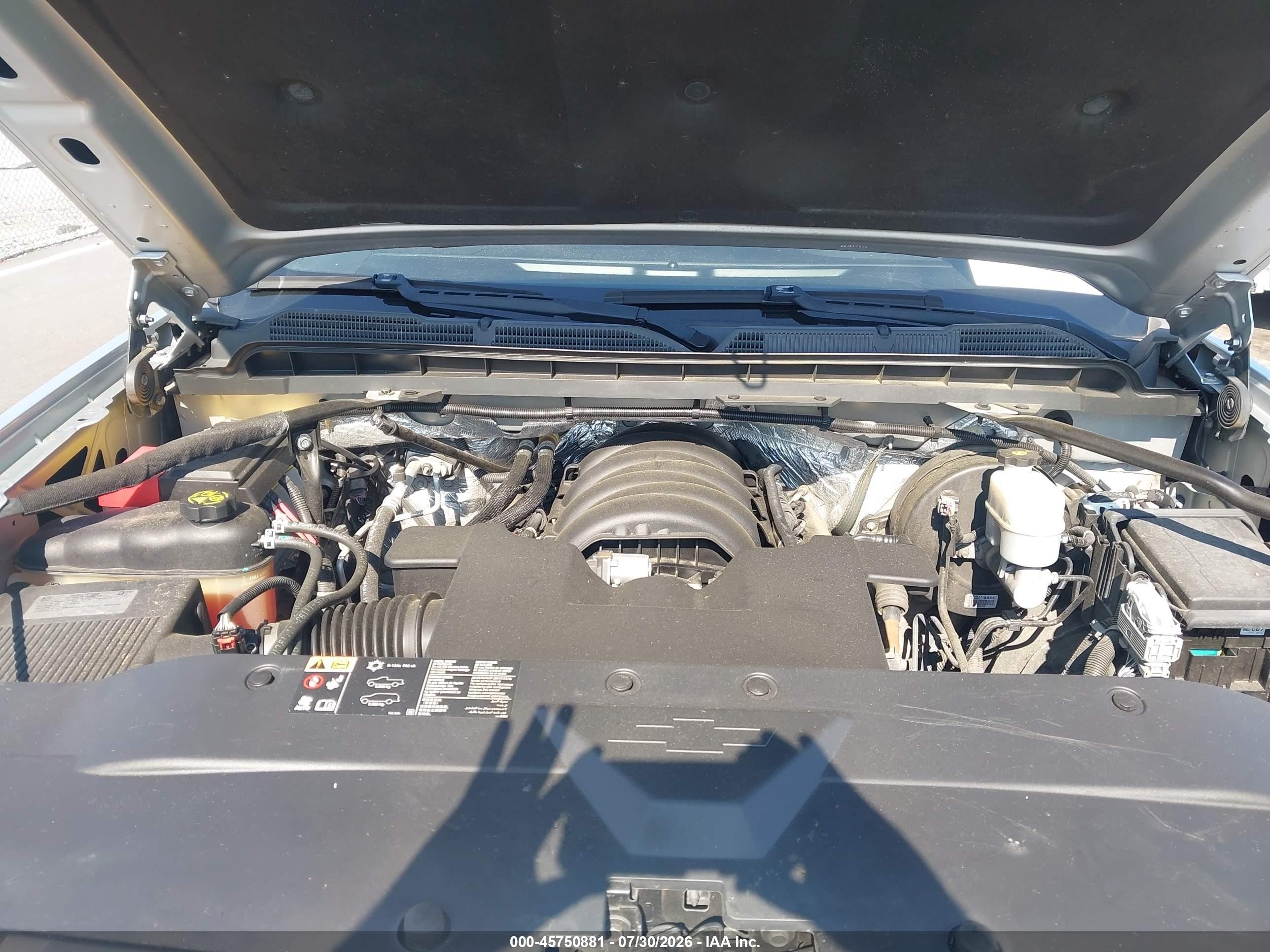 2016 Chevrolet Silverado 1500 Lt Silver vin: 3GCUKREC9GG133719