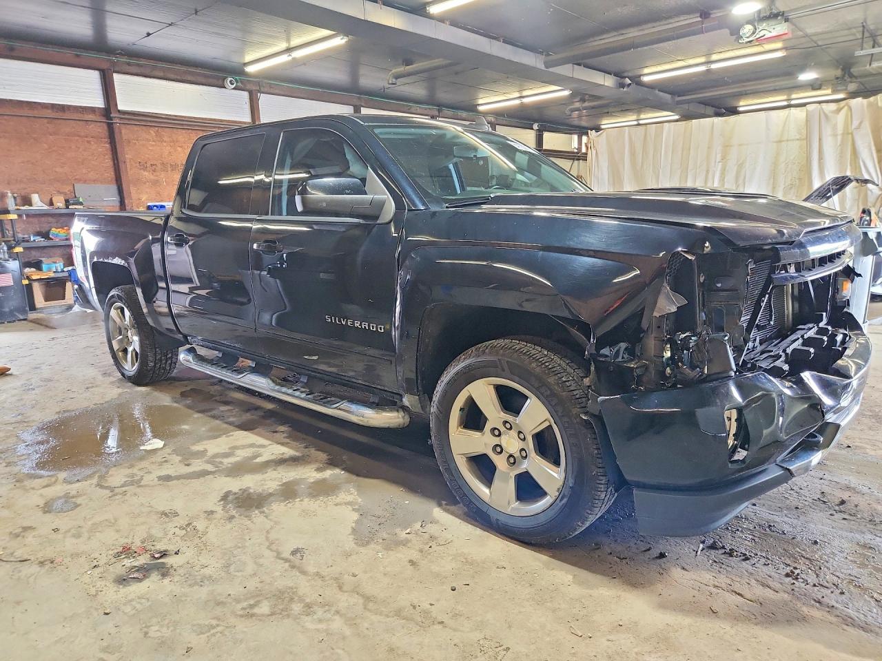 2016 Chevrolet Silverado K1500 Lt Черный vin: 3GCUKREC9GG165859