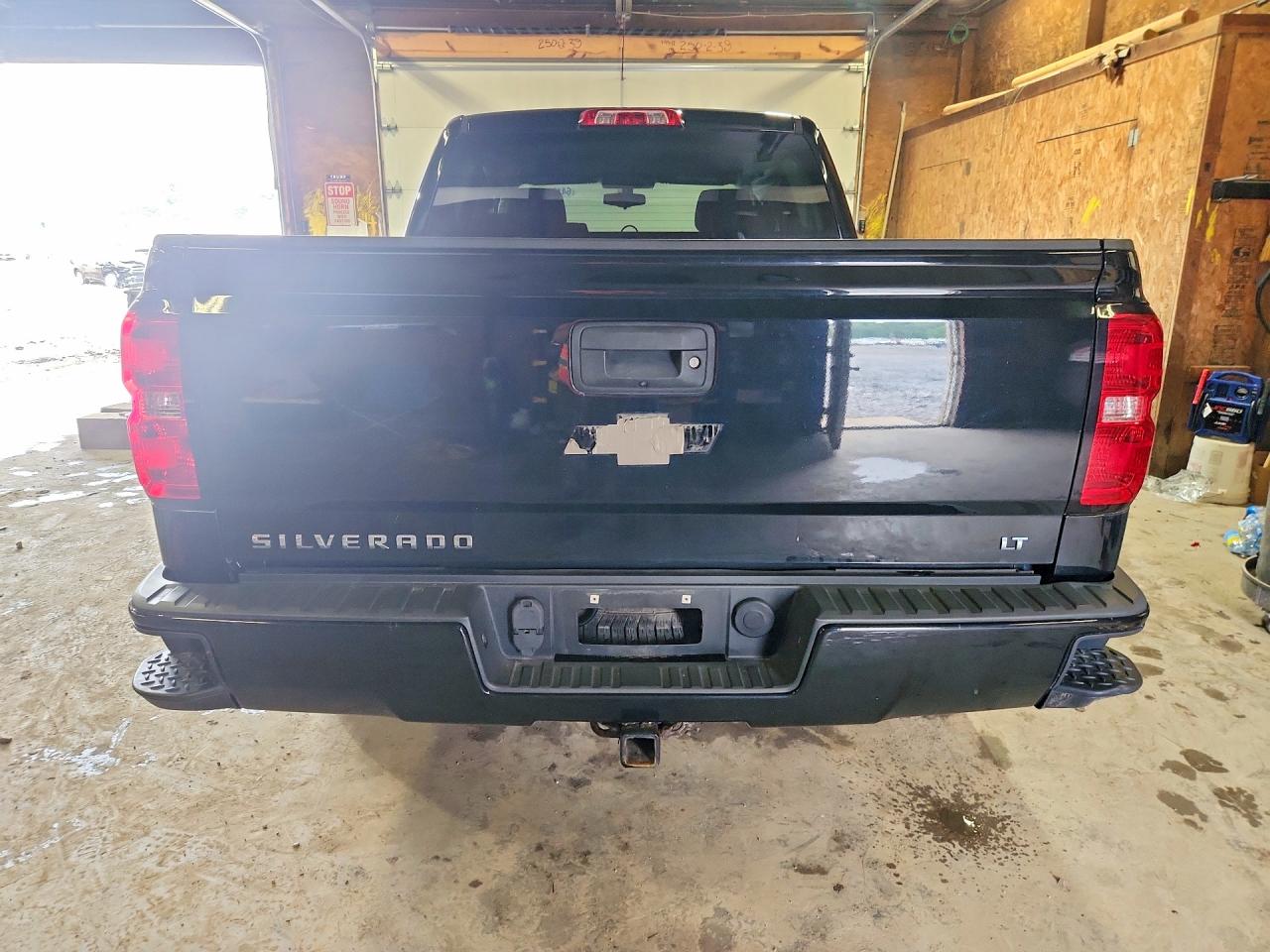 2016 Chevrolet Silverado K1500 Lt Черный vin: 3GCUKREC9GG165859