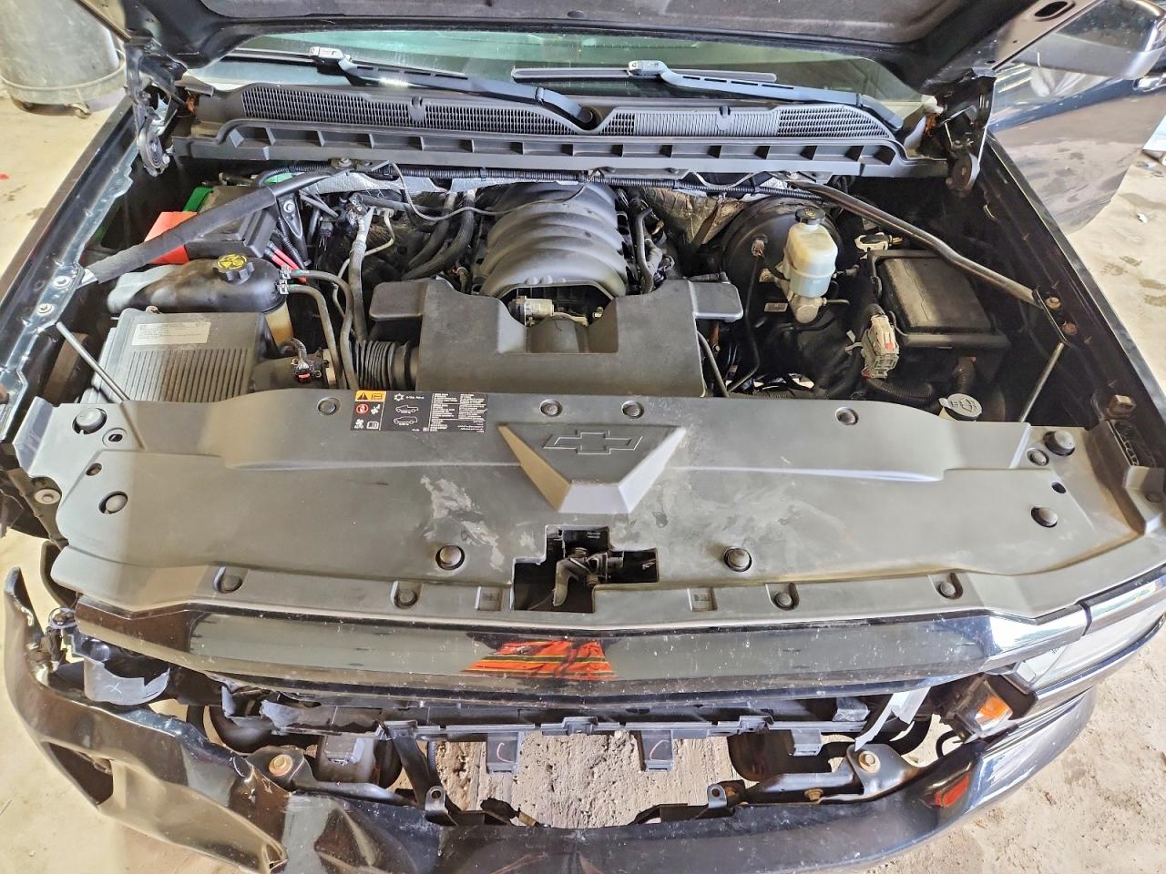 2016 Chevrolet Silverado K1500 Lt Черный vin: 3GCUKREC9GG165859