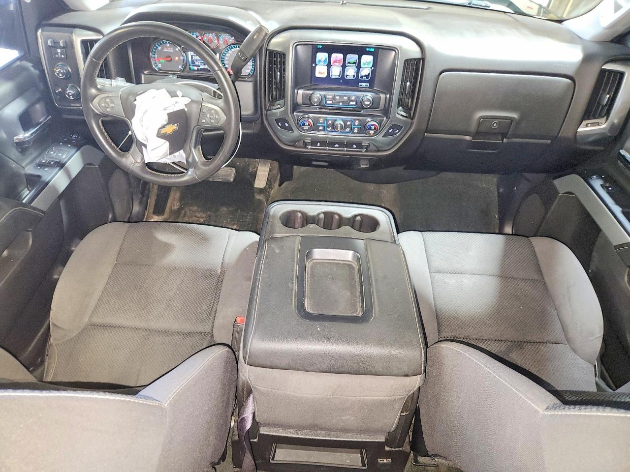 2016 Chevrolet Silverado K1500 Lt Черный vin: 3GCUKREC9GG165859