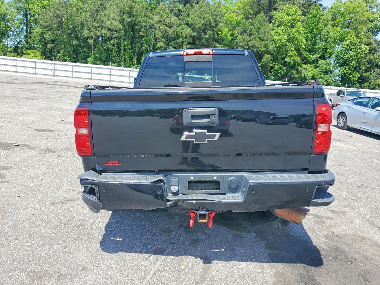 2017 Chevrolet Silverado K1500 Lt Black vin: 3GCUKREC9HG162445