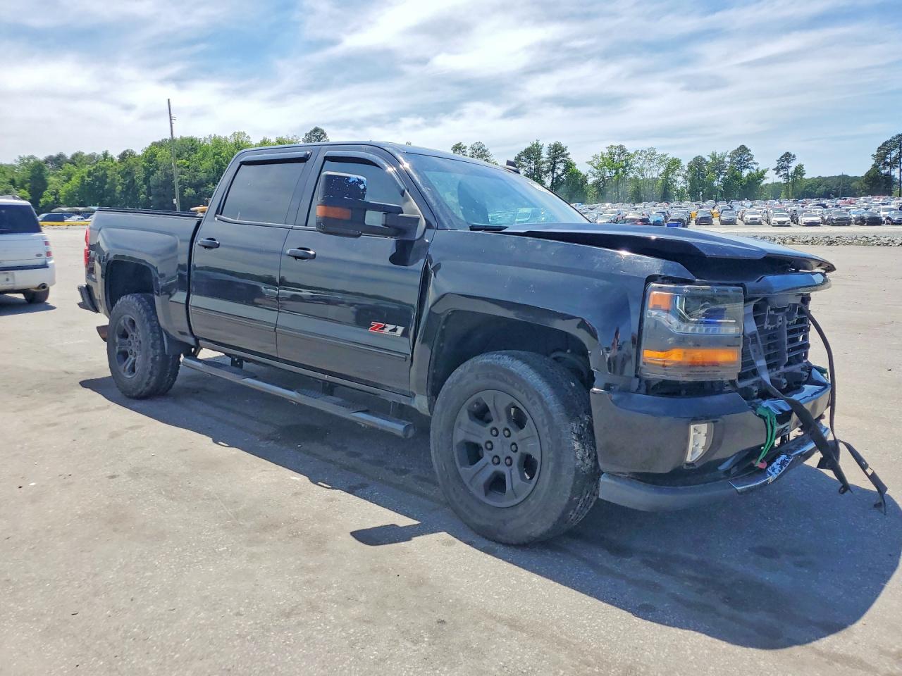 2017 Chevrolet Silverado K1500 Lt Black vin: 3GCUKREC9HG162445