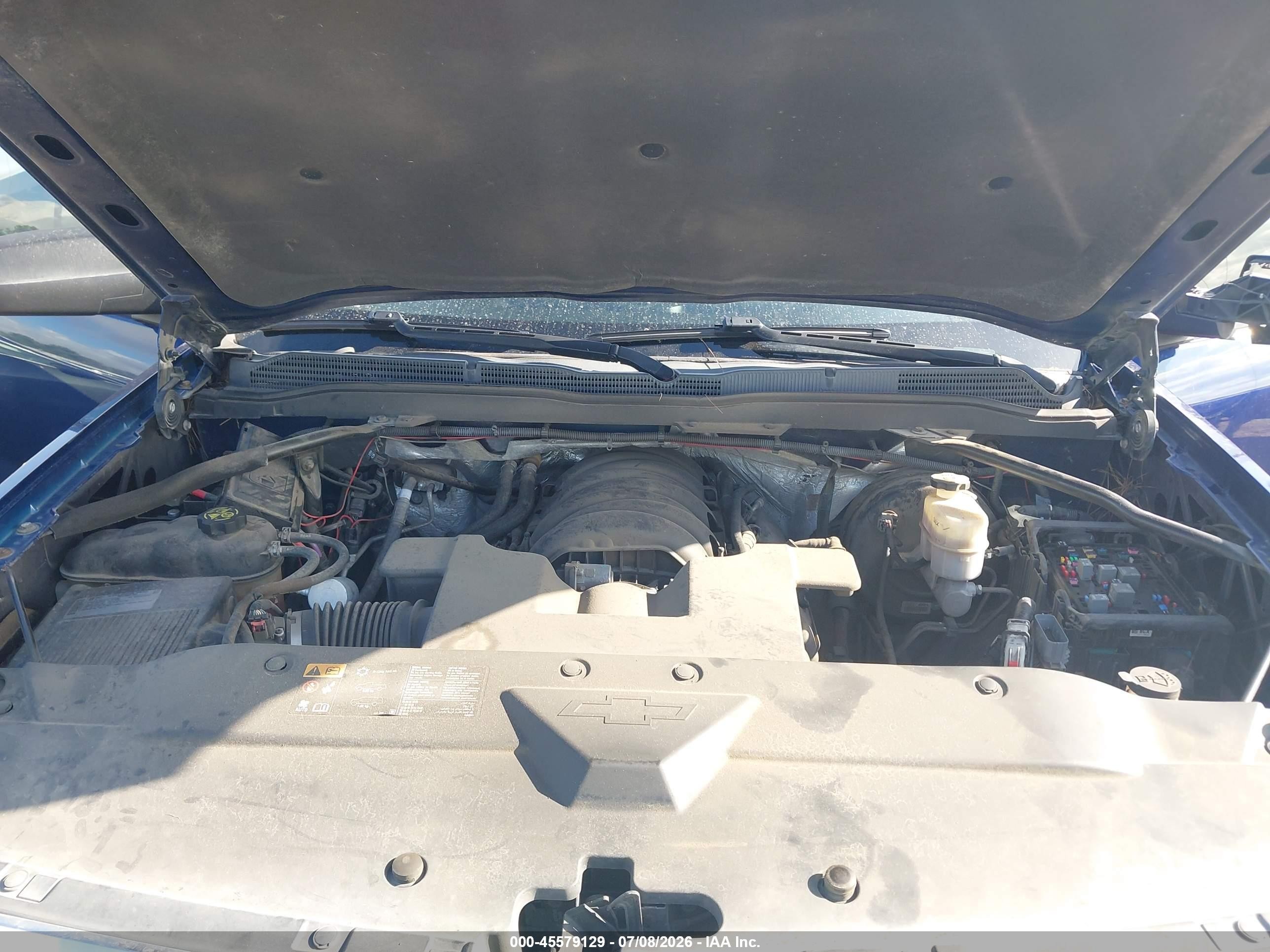 2014 Chevrolet Silverado 1500 Lt Blue vin: 3GCUKRECXEG108289