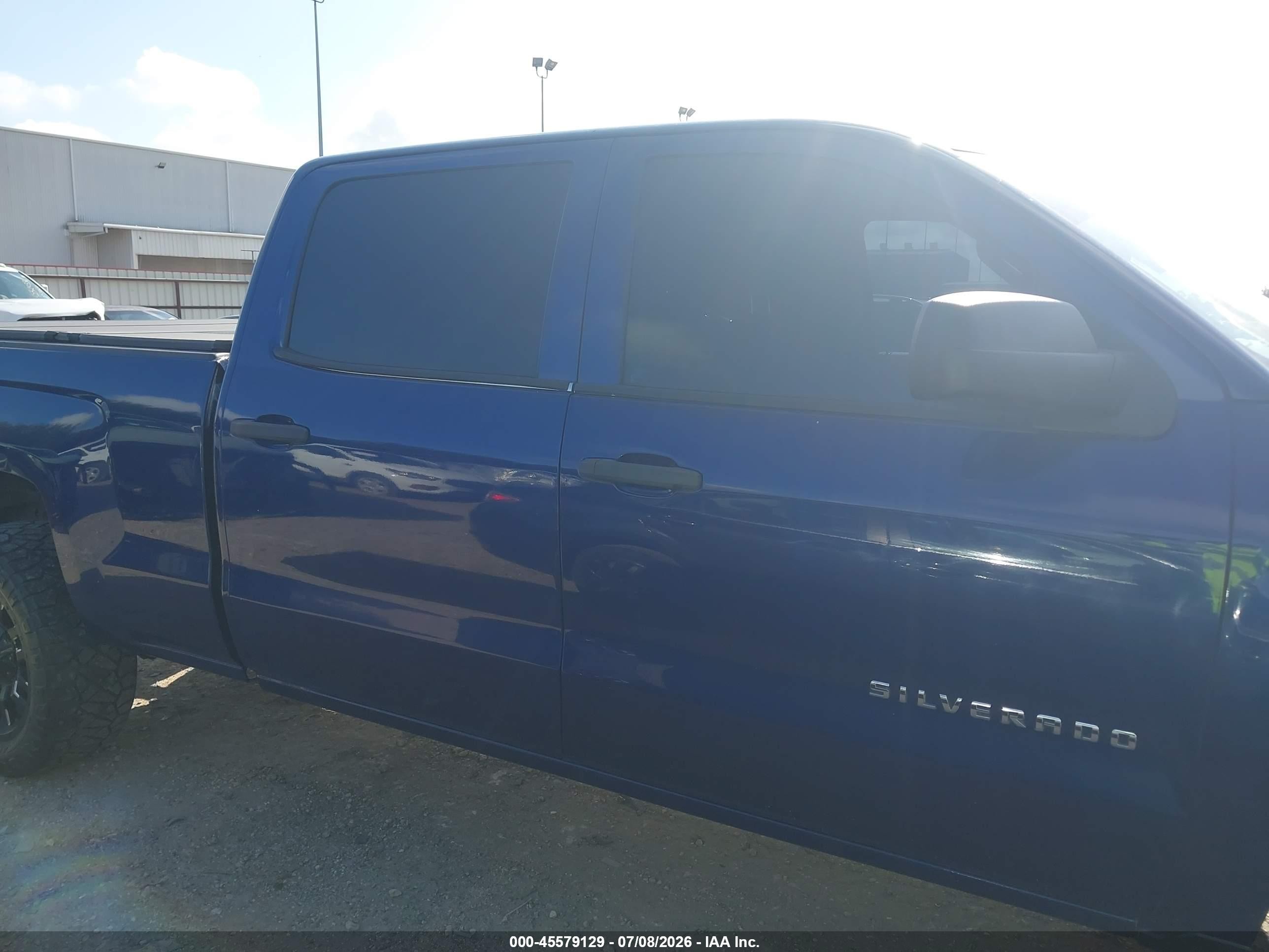 2014 Chevrolet Silverado 1500 Lt Blue vin: 3GCUKRECXEG108289