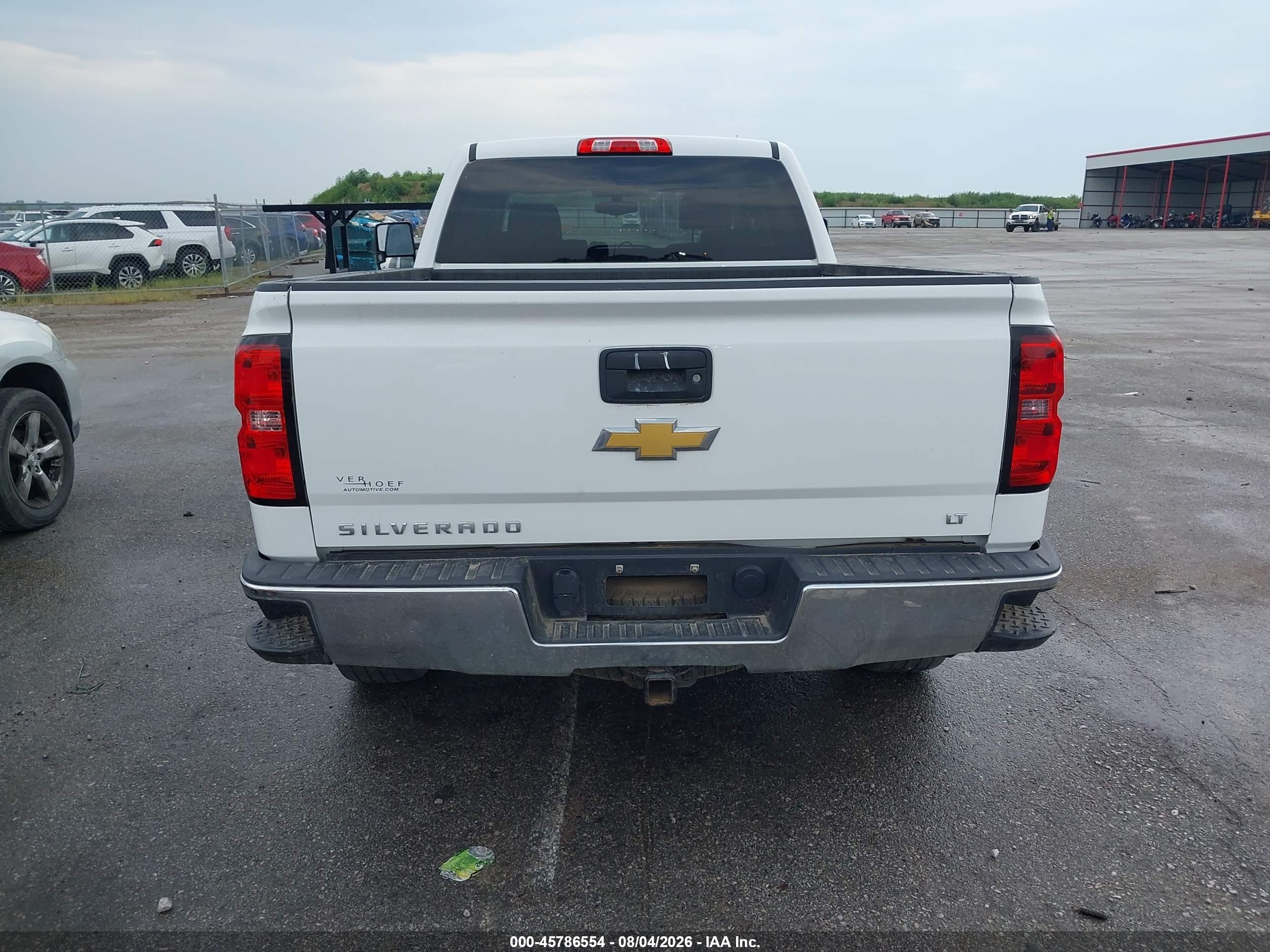 2014 Chevrolet Silverado 1500 Lt Белый vin: 3GCUKRECXEG161462