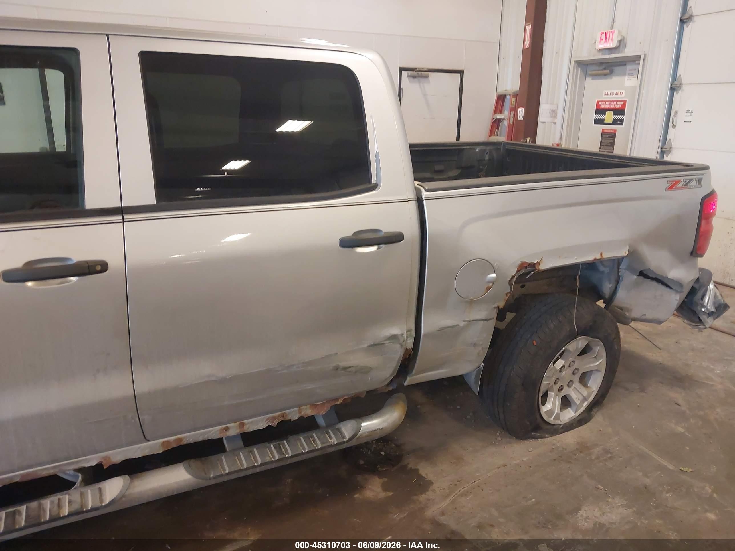 2014 Chevrolet Silverado 1500 Lt Серебряный vin: 3GCUKRECXEG167536