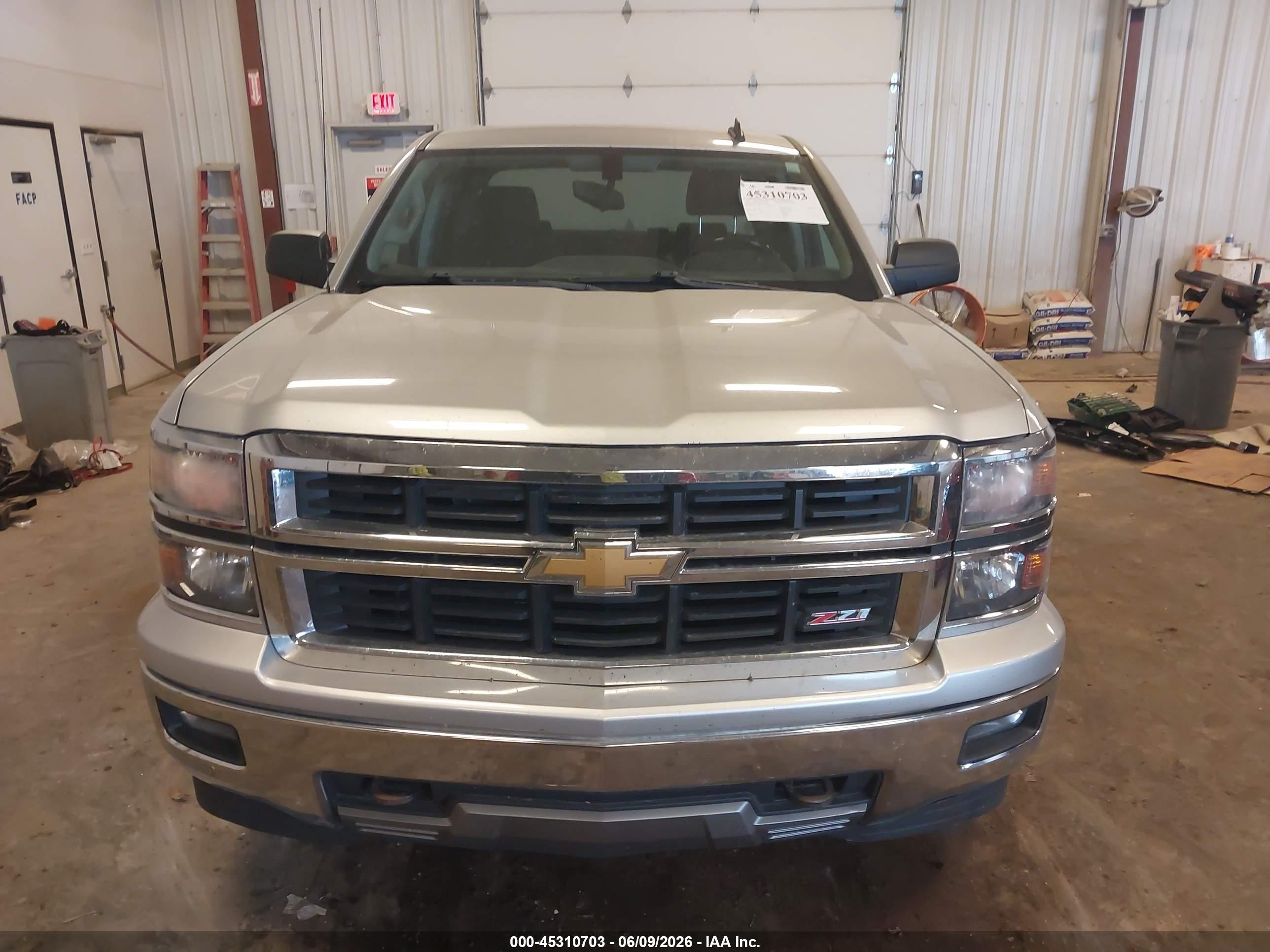 2014 Chevrolet Silverado 1500 Lt Серебряный vin: 3GCUKRECXEG167536