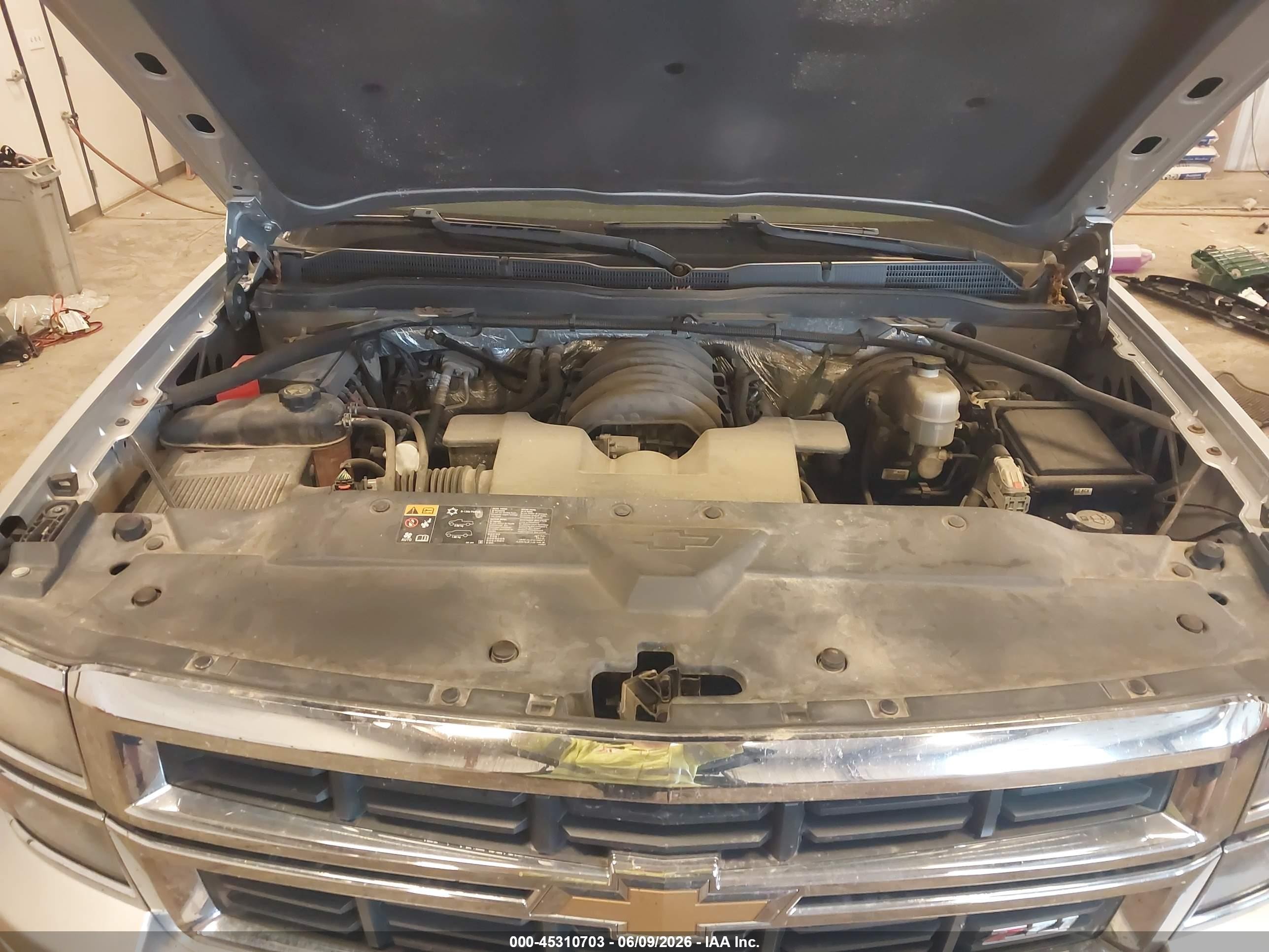 2014 Chevrolet Silverado 1500 Lt Серебряный vin: 3GCUKRECXEG167536