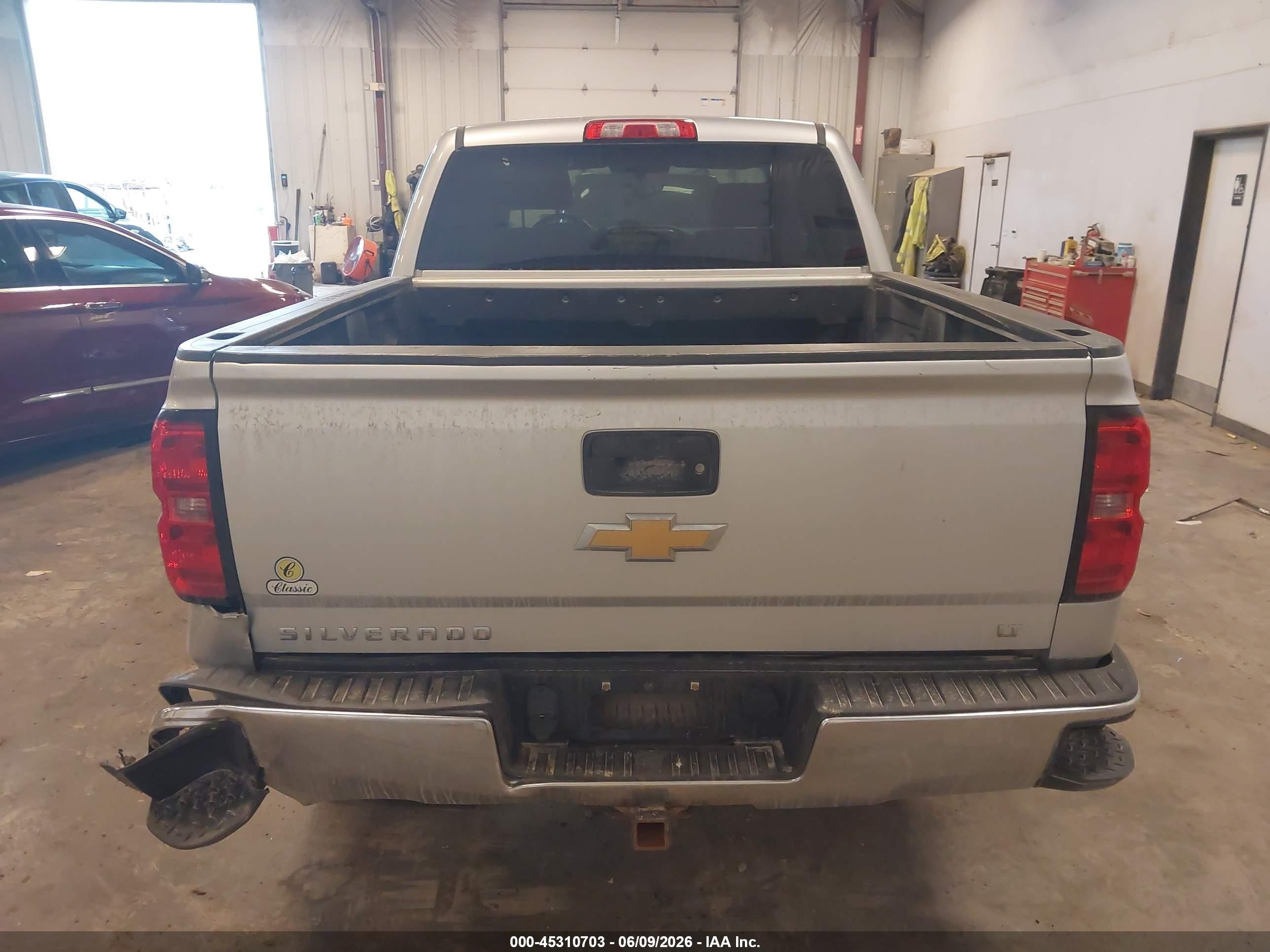 2014 Chevrolet Silverado 1500 Lt Серебряный vin: 3GCUKRECXEG167536