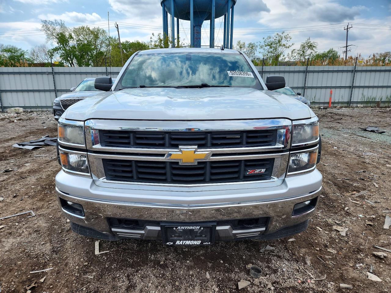 2014 Chevrolet Silverado K1500 Lt Серебряный vin: 3GCUKRECXEG260024