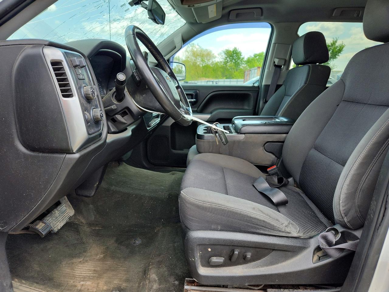 2014 Chevrolet Silverado K1500 Lt Серебряный vin: 3GCUKRECXEG260024