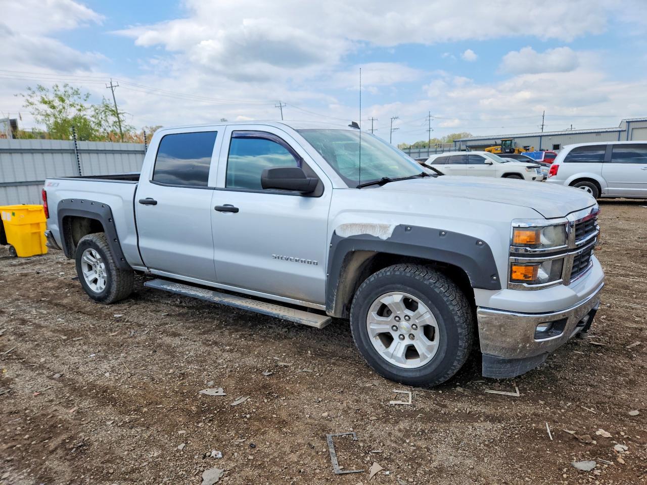 2014 Chevrolet Silverado K1500 Lt Серебряный vin: 3GCUKRECXEG260024