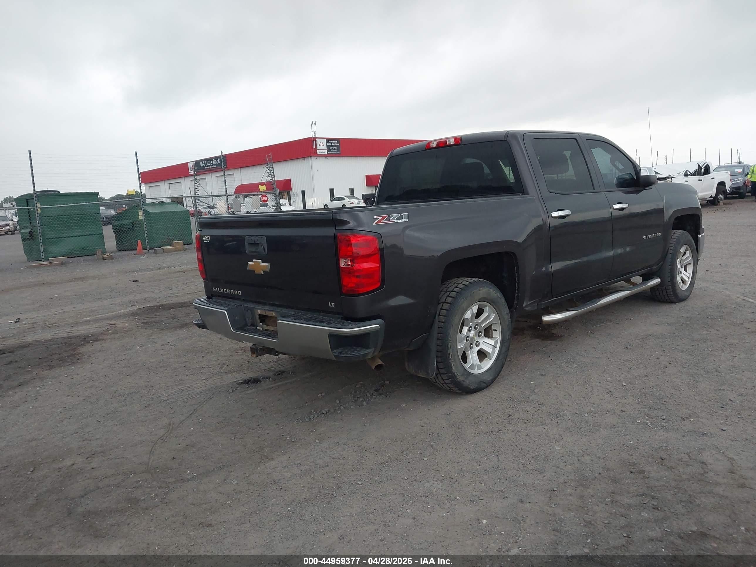 2014 Chevrolet Silverado 1500 2lt Black vin: 3GCUKRECXEG311957
