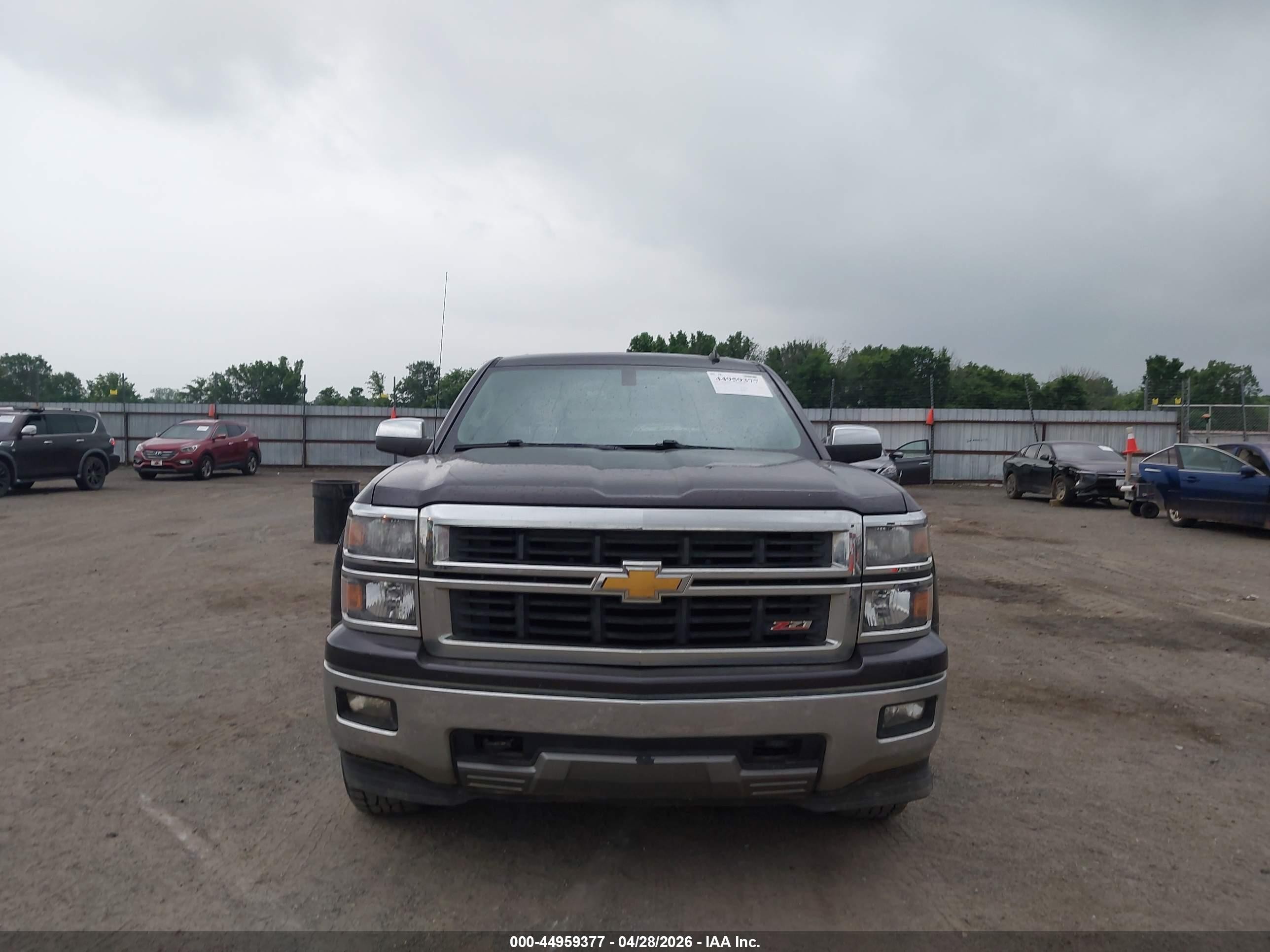 2014 Chevrolet Silverado 1500 2lt Black vin: 3GCUKRECXEG311957