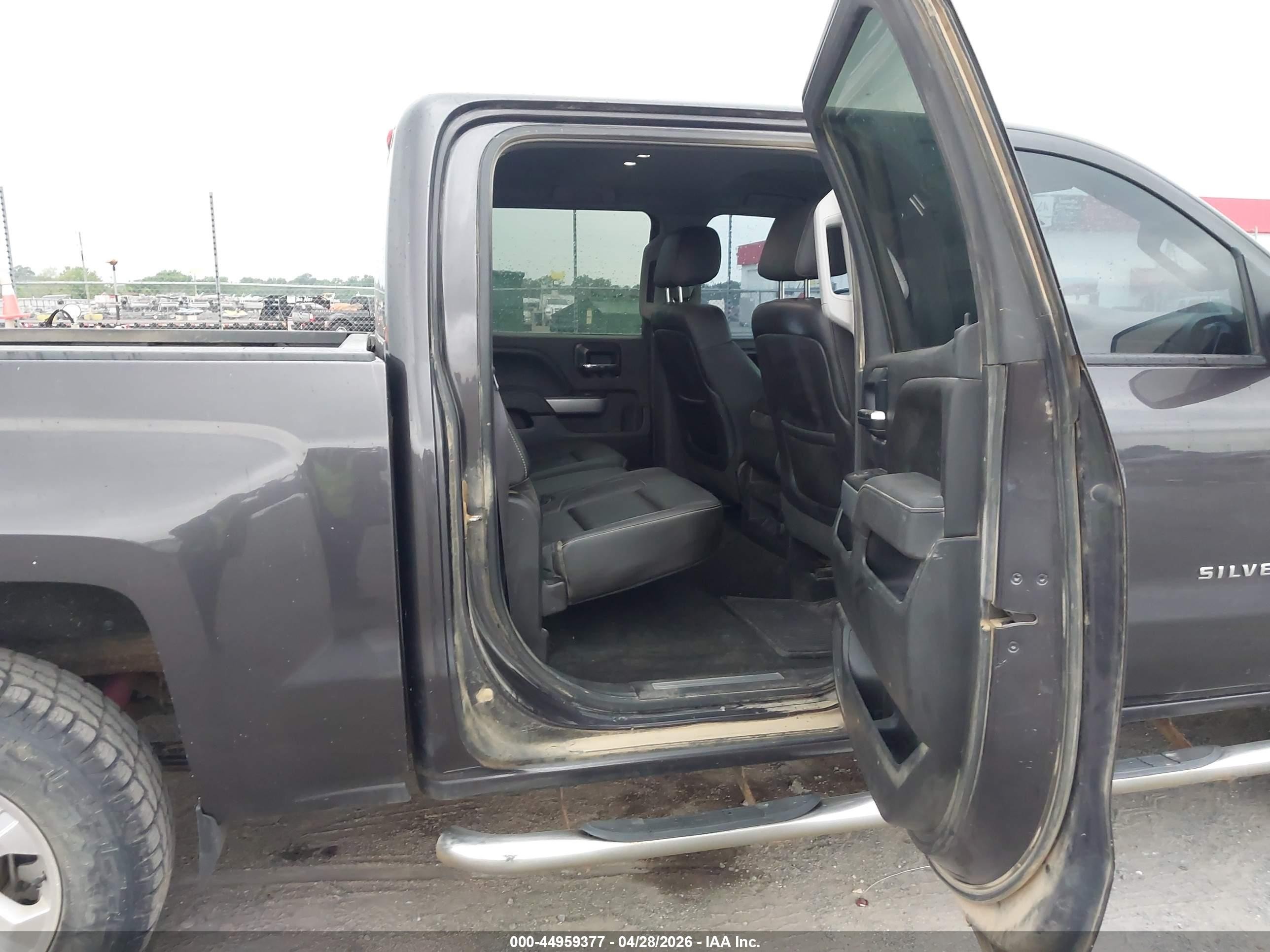 2014 Chevrolet Silverado 1500 2lt Black vin: 3GCUKRECXEG311957
