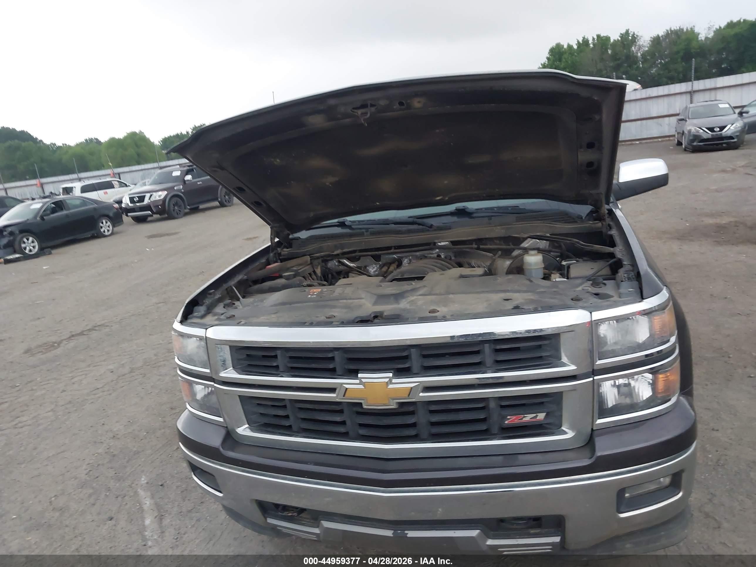 2014 Chevrolet Silverado 1500 2lt Black vin: 3GCUKRECXEG311957