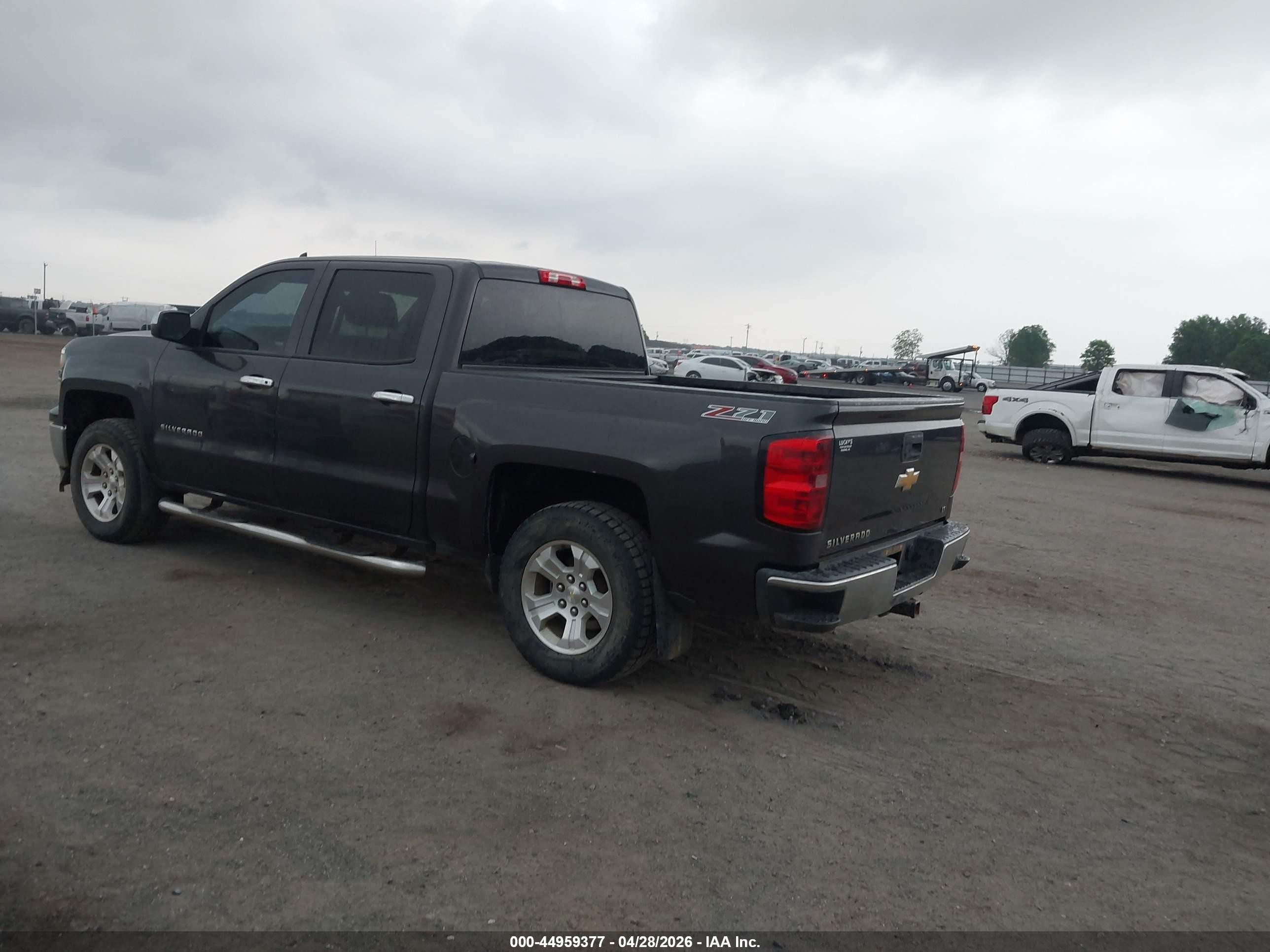 2014 Chevrolet Silverado 1500 2lt Black vin: 3GCUKRECXEG311957