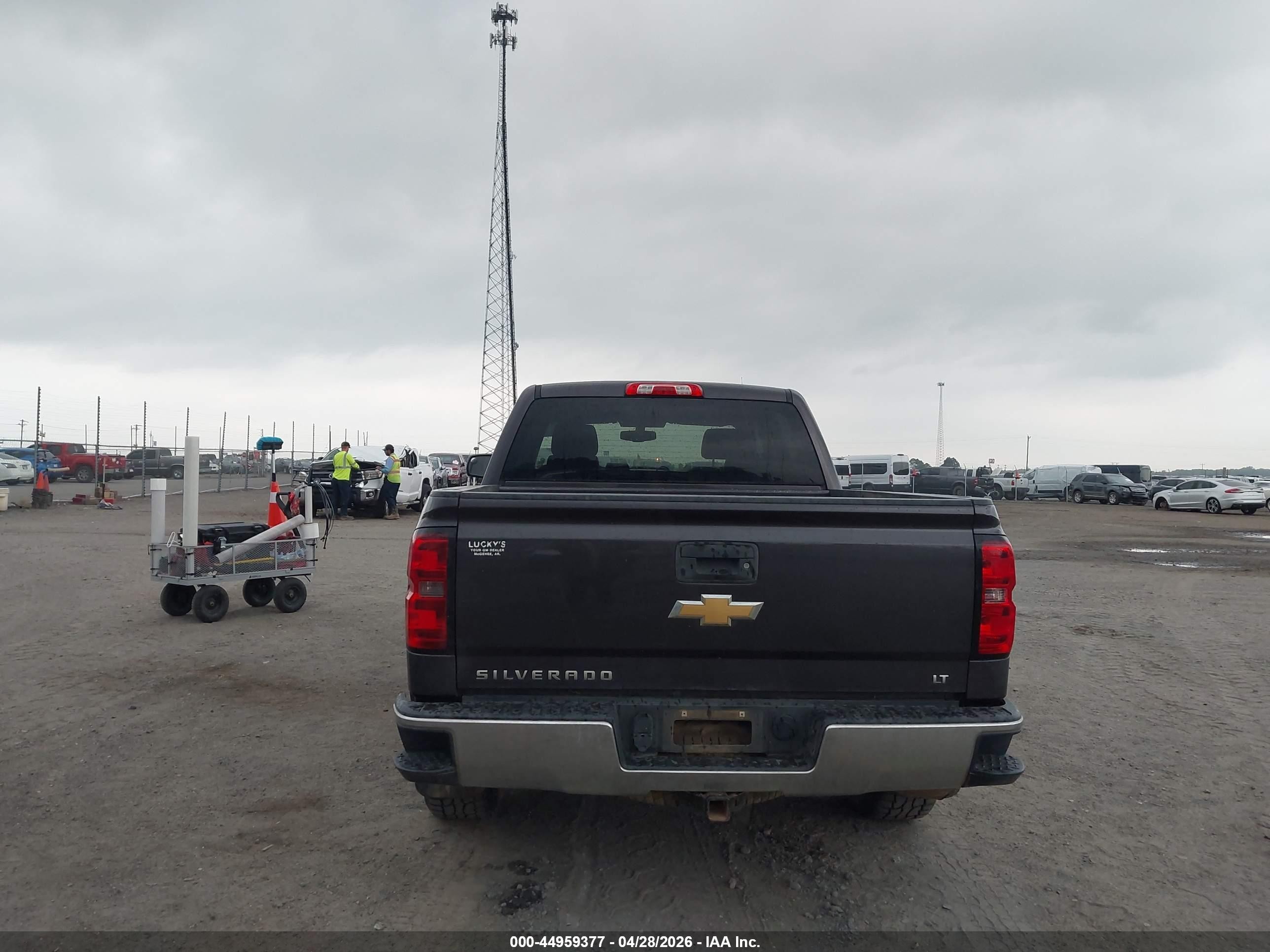 2014 Chevrolet Silverado 1500 2lt Black vin: 3GCUKRECXEG311957
