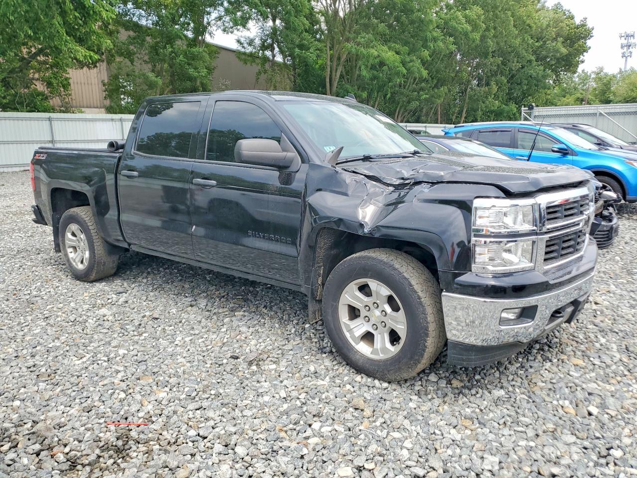 2014 Chevrolet Silverado K1500 Lt Black vin: 3GCUKRECXEG328306