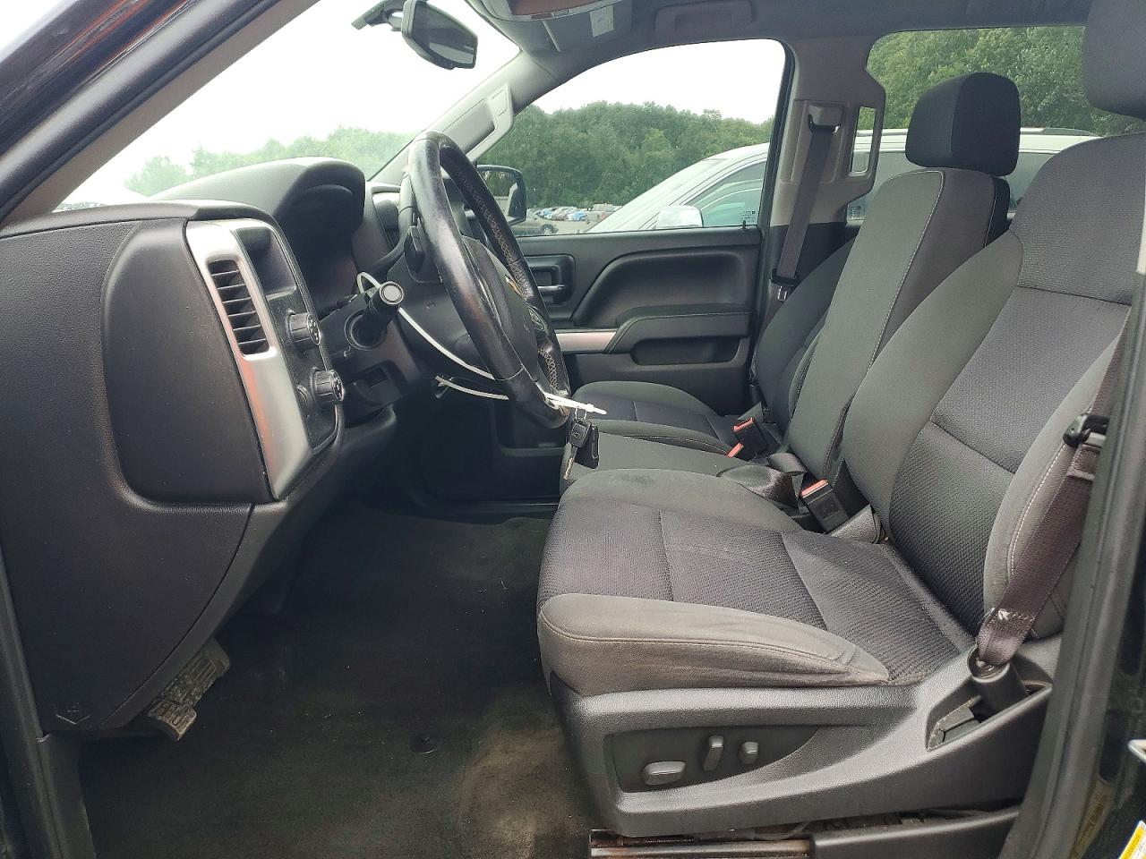 2014 Chevrolet Silverado K1500 Lt Black vin: 3GCUKRECXEG328306