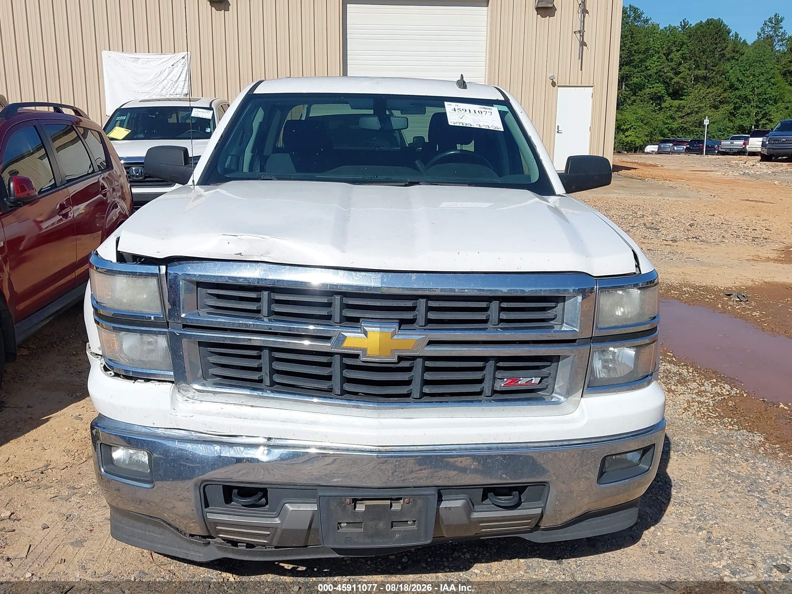 2014 Chevrolet Silverado 1500 Lt White vin: 3GCUKRECXEG347664