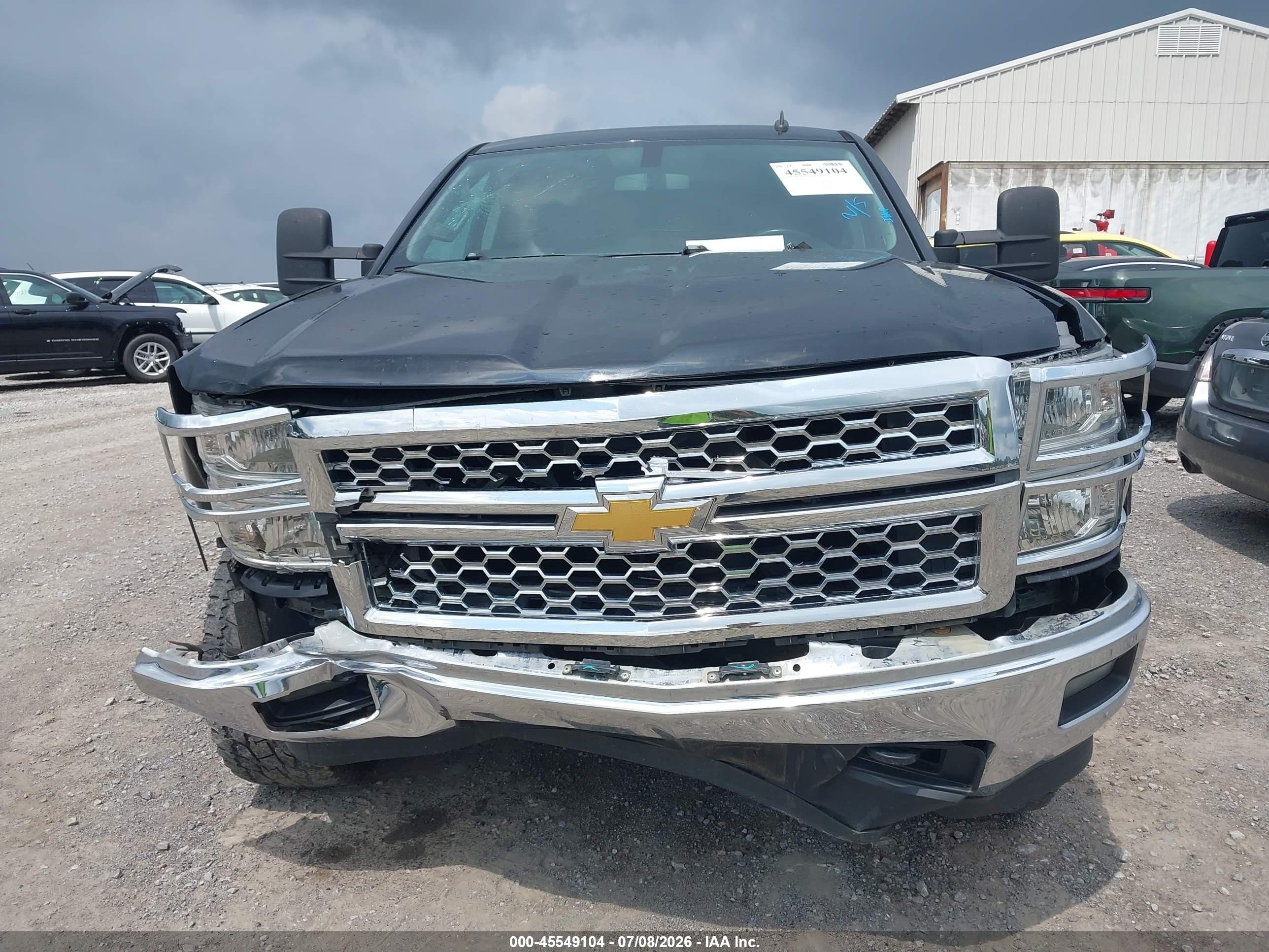 2014 Chevrolet Silverado 1500 Lt Black vin: 3GCUKRECXEG420029