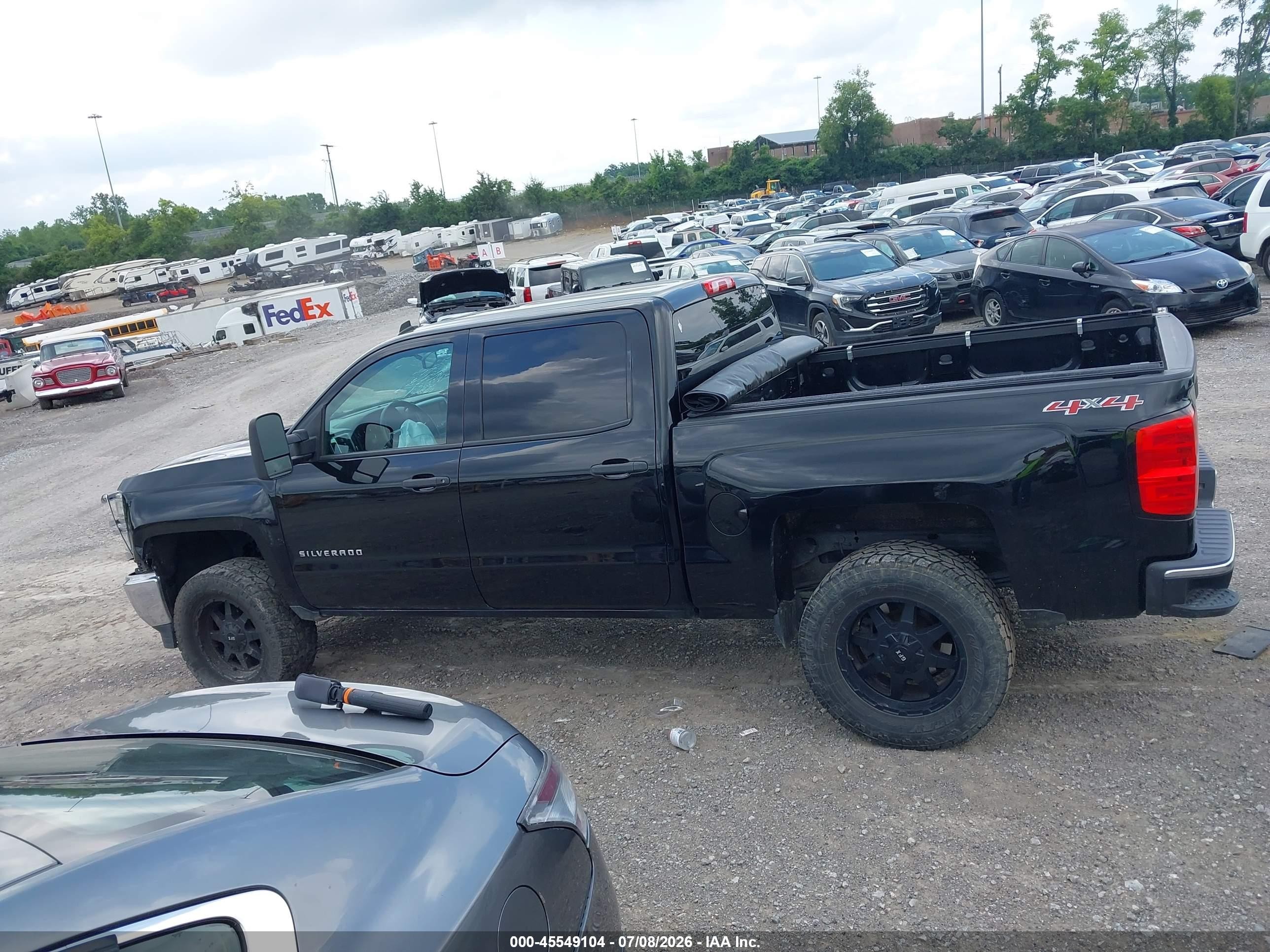 2014 Chevrolet Silverado 1500 Lt Black vin: 3GCUKRECXEG420029