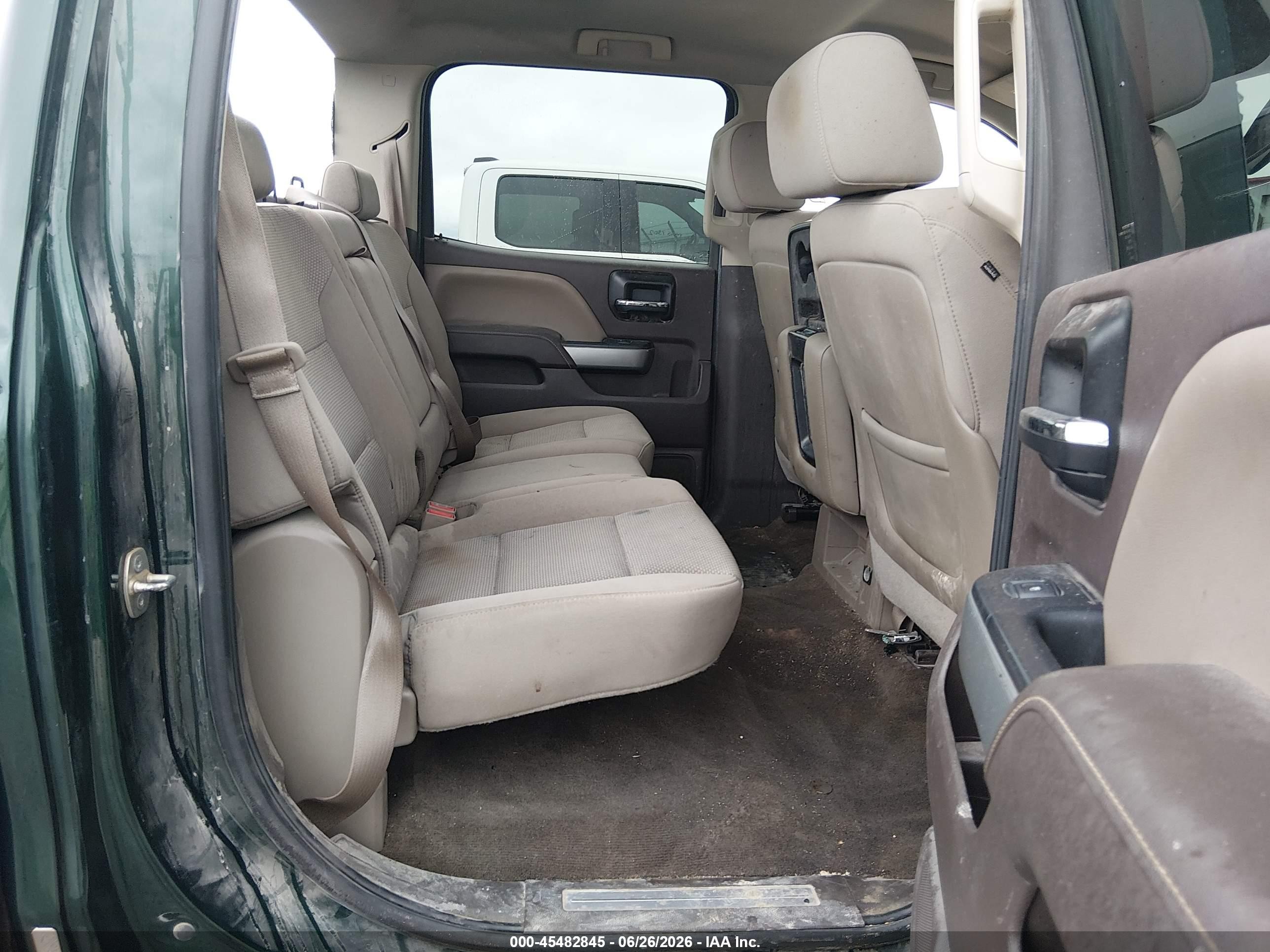2014 Chevrolet Silverado 1500 Lt Green vin: 3GCUKRECXEG450681