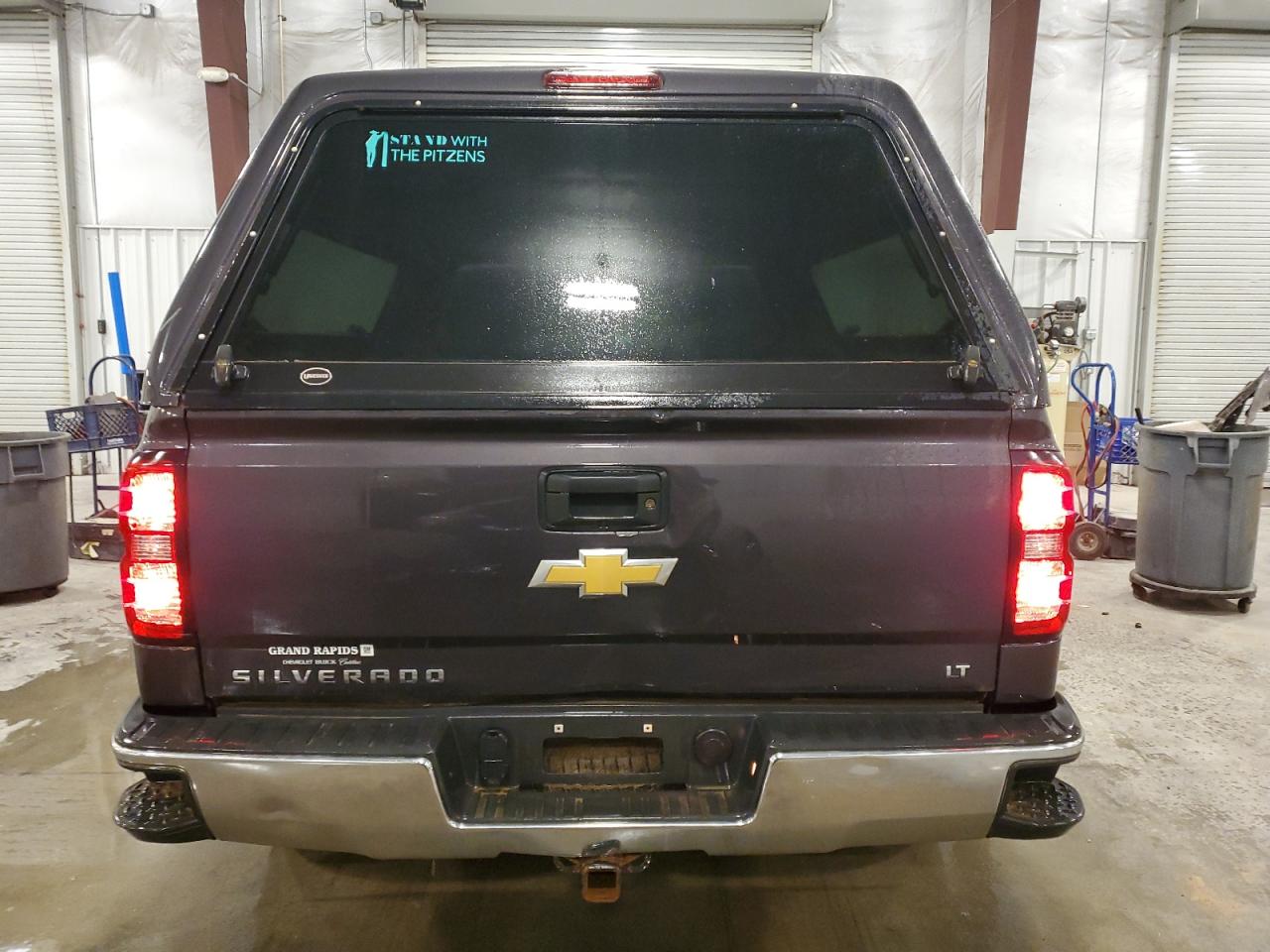 2014 Chevrolet Silverado K1500 Lt Gray vin: 3GCUKRECXEG469053