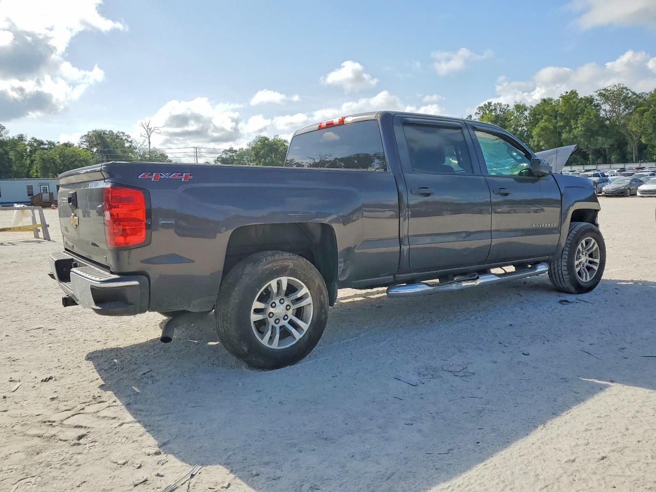 2014 Chevrolet Silverado K1500 Lt Gray vin: 3GCUKRECXEG549789