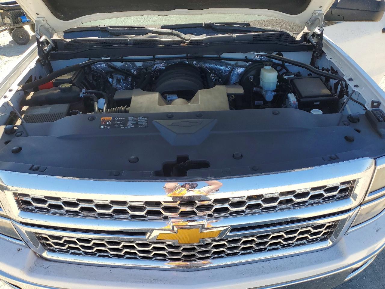 2014 Chevrolet Silverado K1500 Lt White vin: 3GCUKRECXEG571095