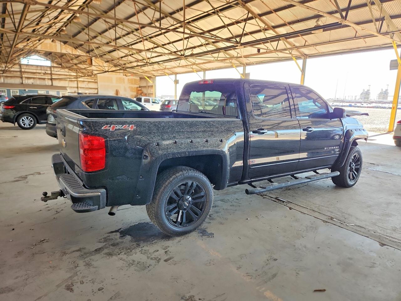 2015 Chevrolet Silverado K1500 Lt Black vin: 3GCUKRECXFG114305