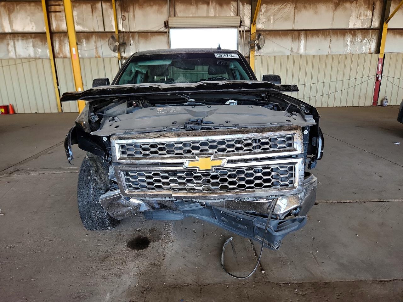 2015 Chevrolet Silverado K1500 Lt Black vin: 3GCUKRECXFG114305