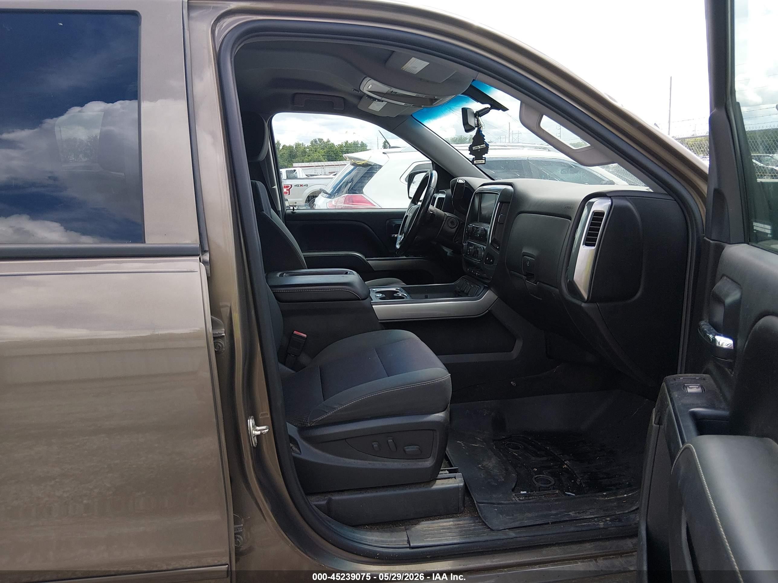2015 Chevrolet Silverado 1500 1lt/2lt Brown vin: 3GCUKRECXFG139687