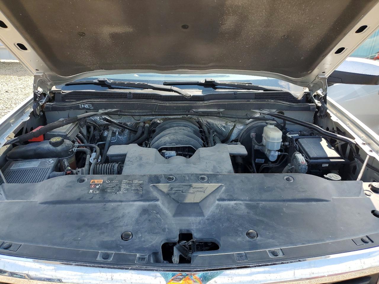 2015 Chevrolet Silverado K1500 Lt Silver vin: 3GCUKRECXFG152178