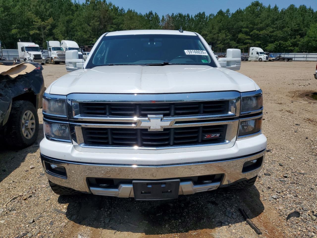 2015 Chevrolet Silverado K1500 Lt White vin: 3GCUKRECXFG180482