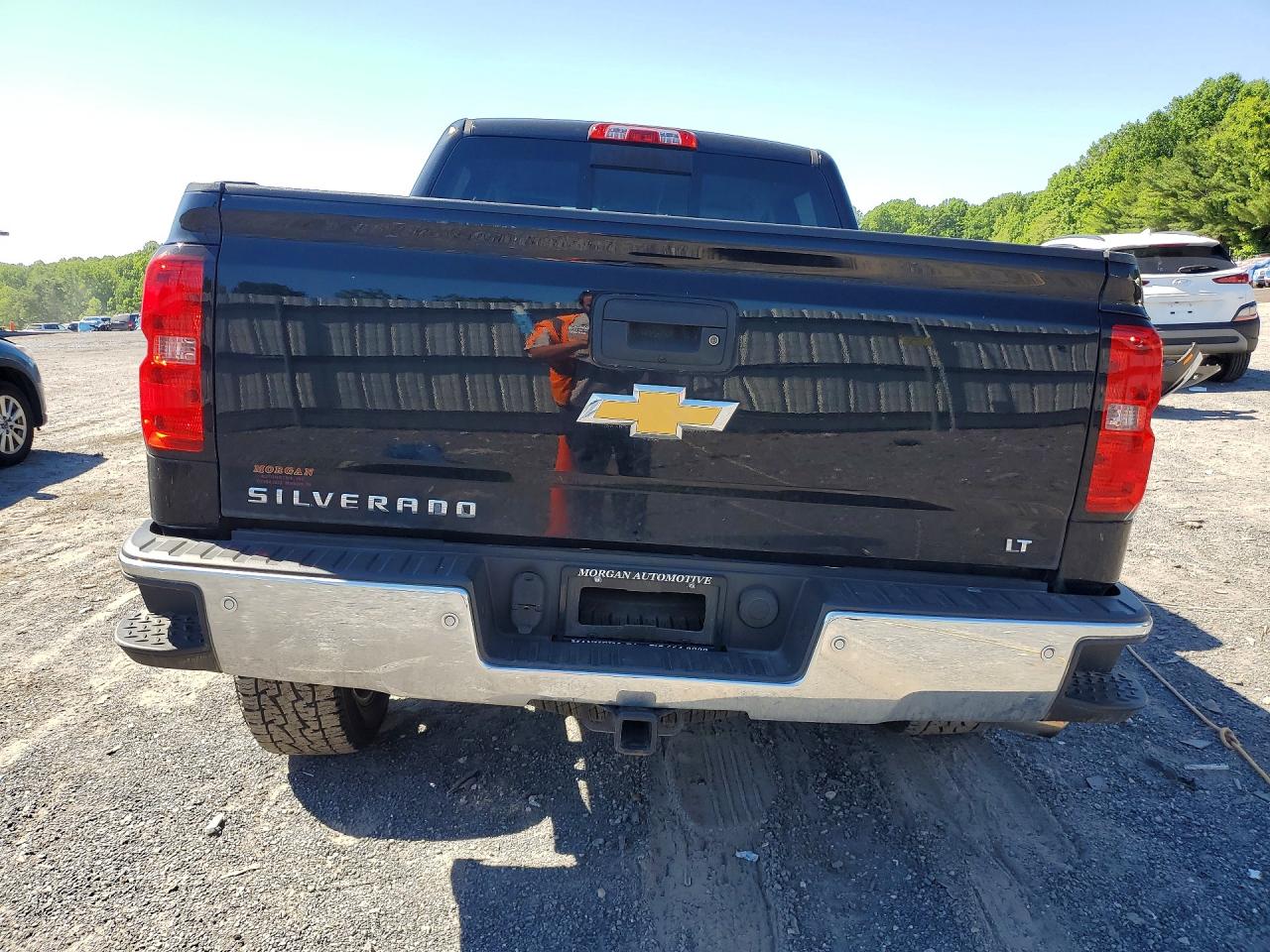 2015 Chevrolet Silverado K1500 Lt Черный vin: 3GCUKRECXFG193426
