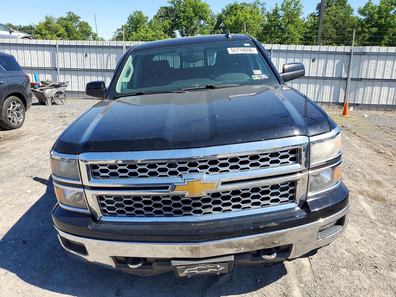 2015 Chevrolet Silverado K1500 Lt Черный vin: 3GCUKRECXFG193426