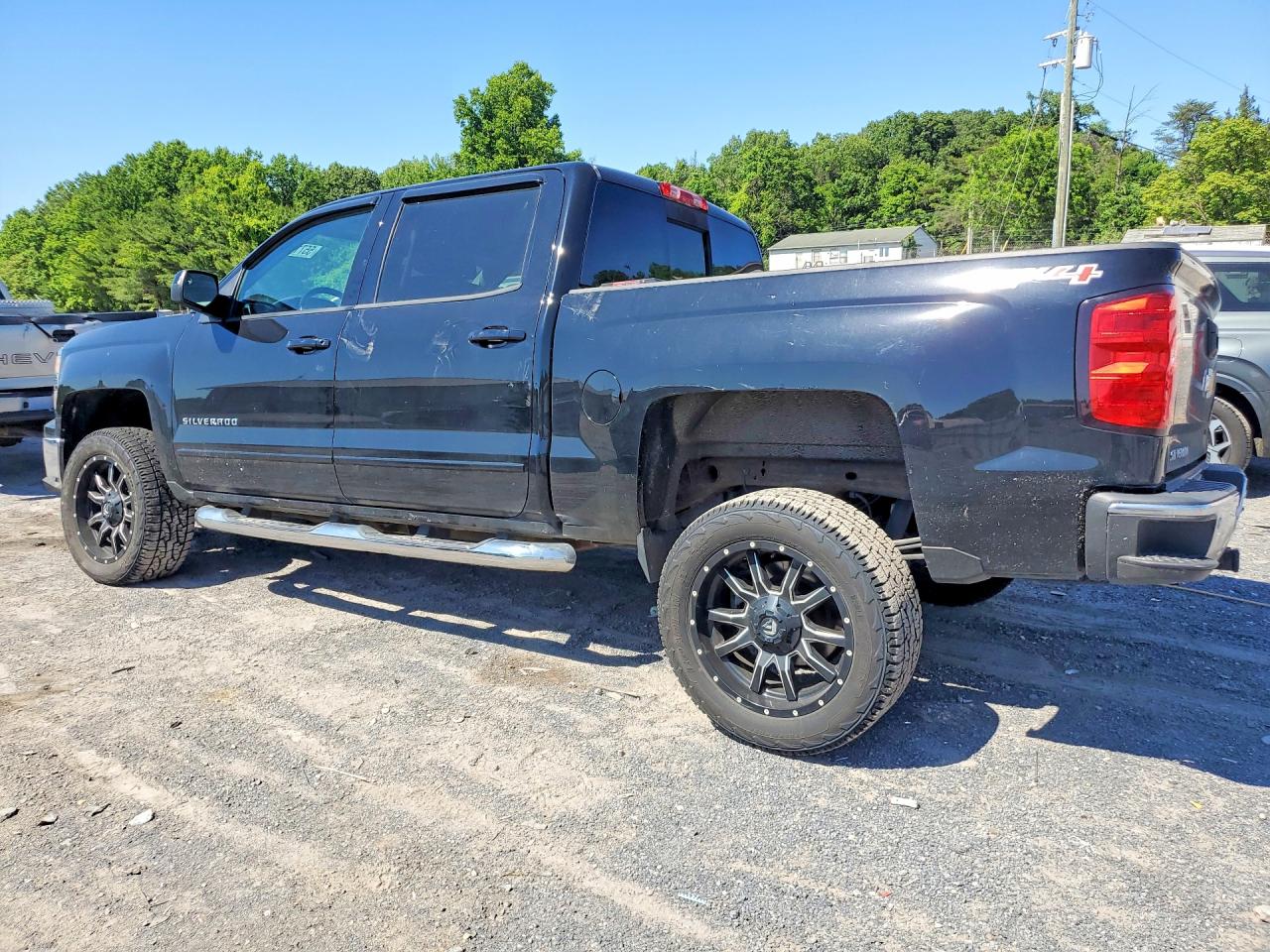 2015 Chevrolet Silverado K1500 Lt Черный vin: 3GCUKRECXFG193426