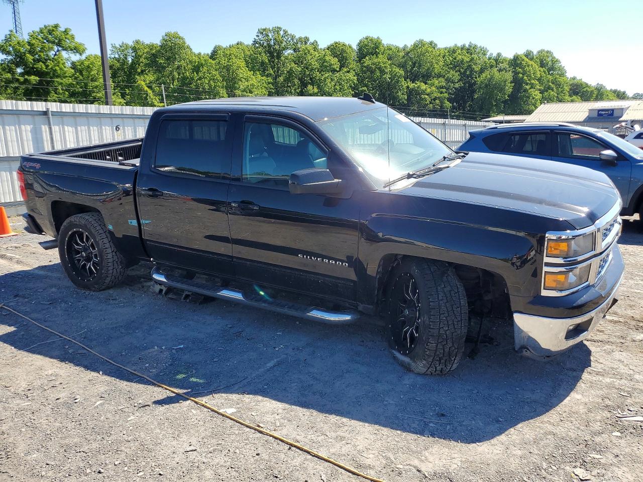 2015 Chevrolet Silverado K1500 Lt Черный vin: 3GCUKRECXFG193426