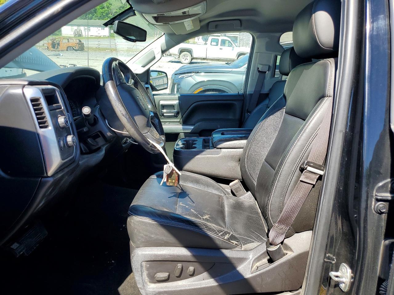 2015 Chevrolet Silverado K1500 Lt Черный vin: 3GCUKRECXFG193426