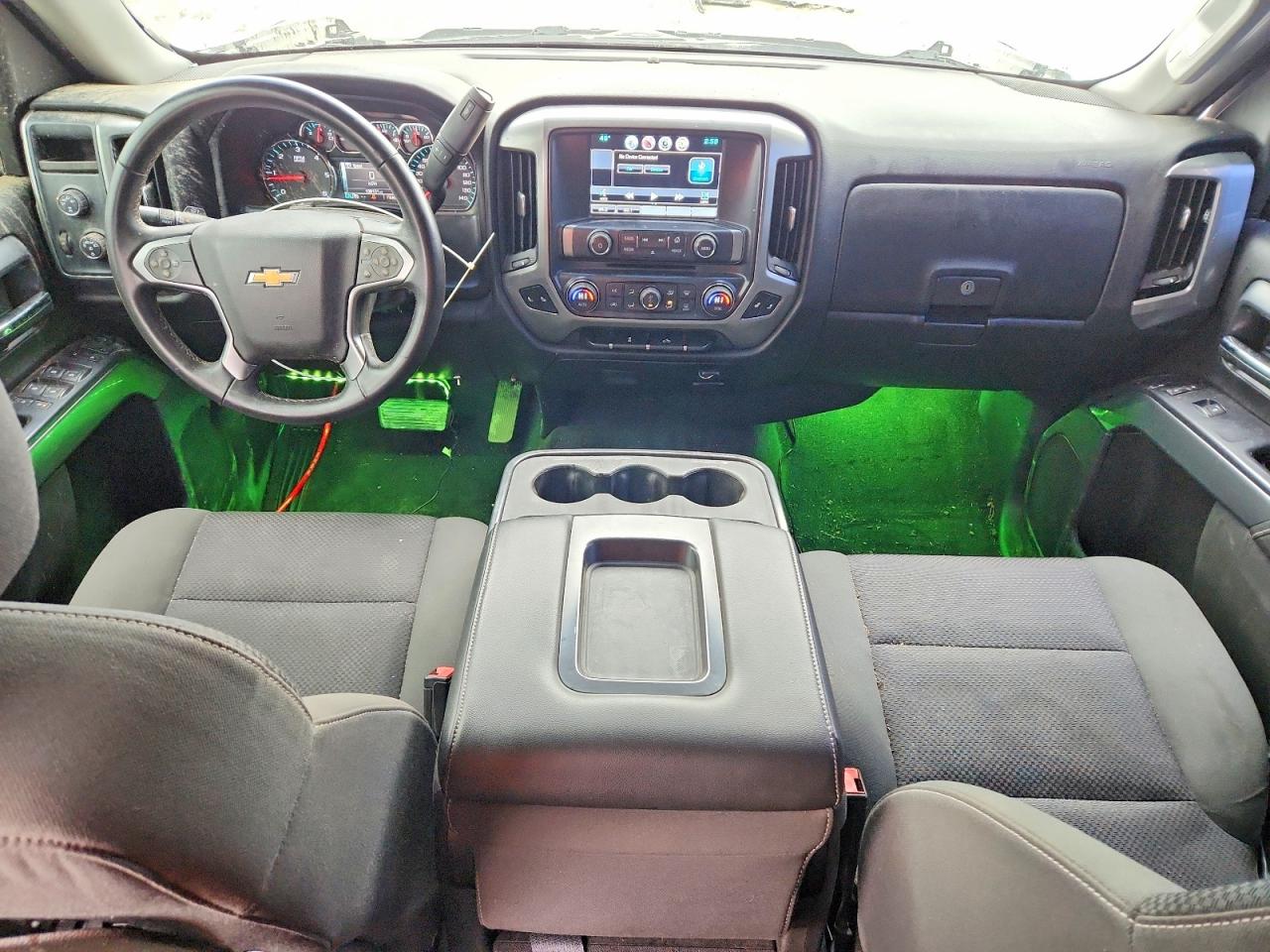 2015 Chevrolet Silverado K1500 Lt White vin: 3GCUKRECXFG227882