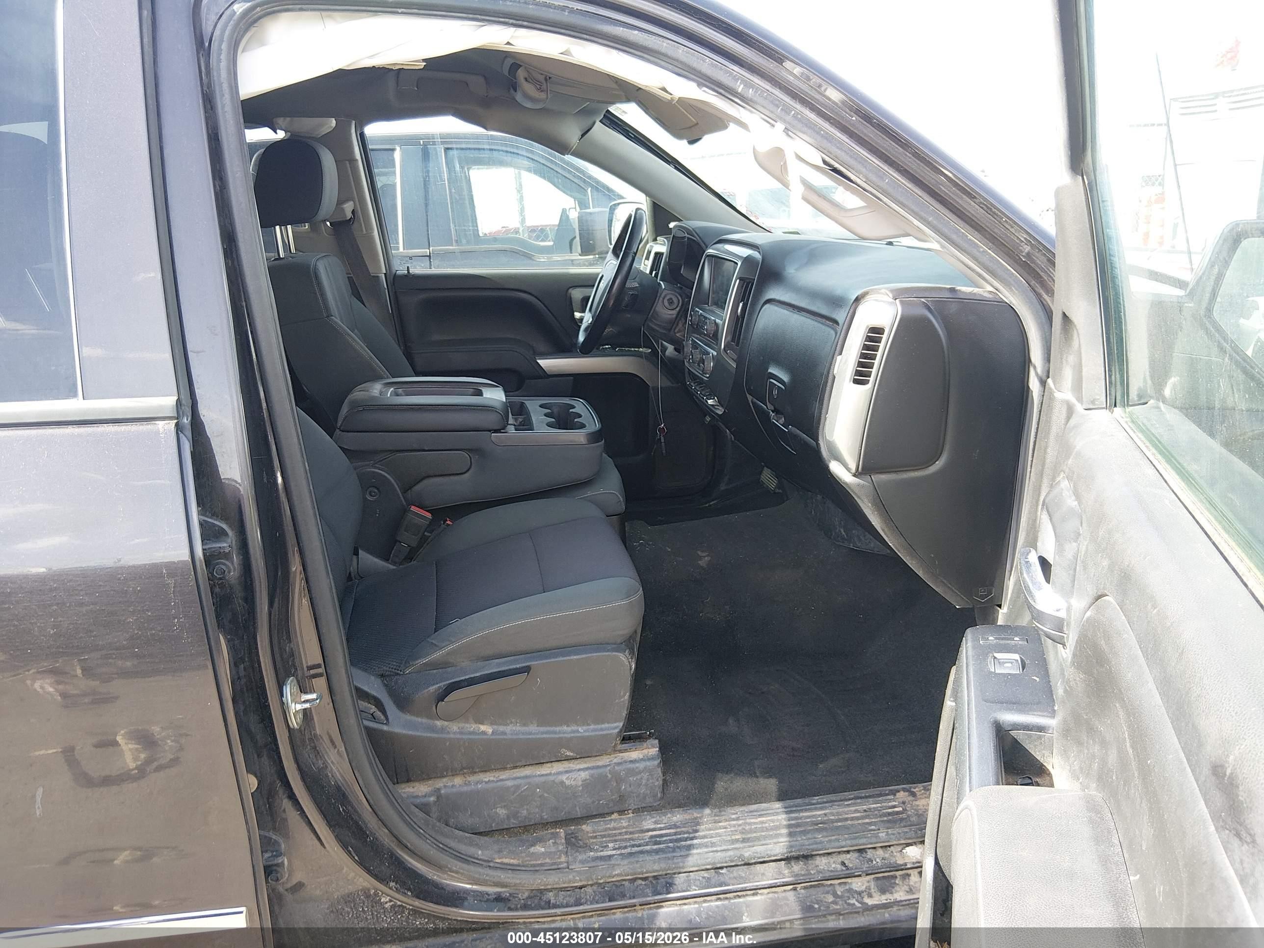 2015 Chevrolet Silverado 1500 1lt Gray vin: 3GCUKRECXFG265967