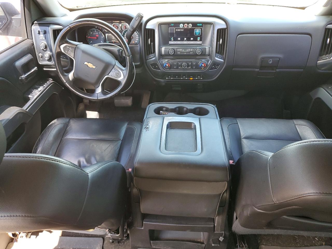 2015 Chevrolet Silverado K1500 Lt Black vin: 3GCUKRECXFG312155