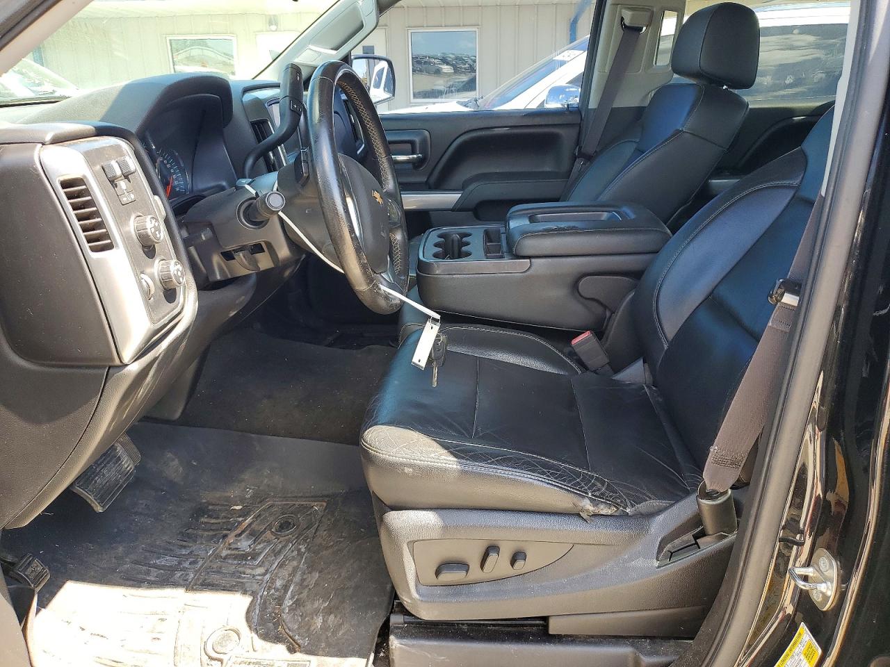 2015 Chevrolet Silverado K1500 Lt Black vin: 3GCUKRECXFG312155