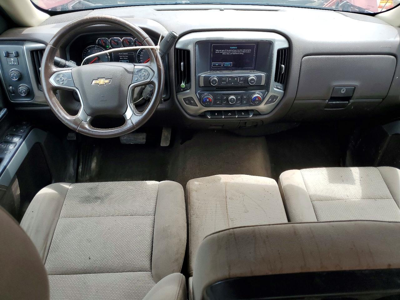 2015 Chevrolet Silverado K1500 Lt Red vin: 3GCUKRECXFG352896
