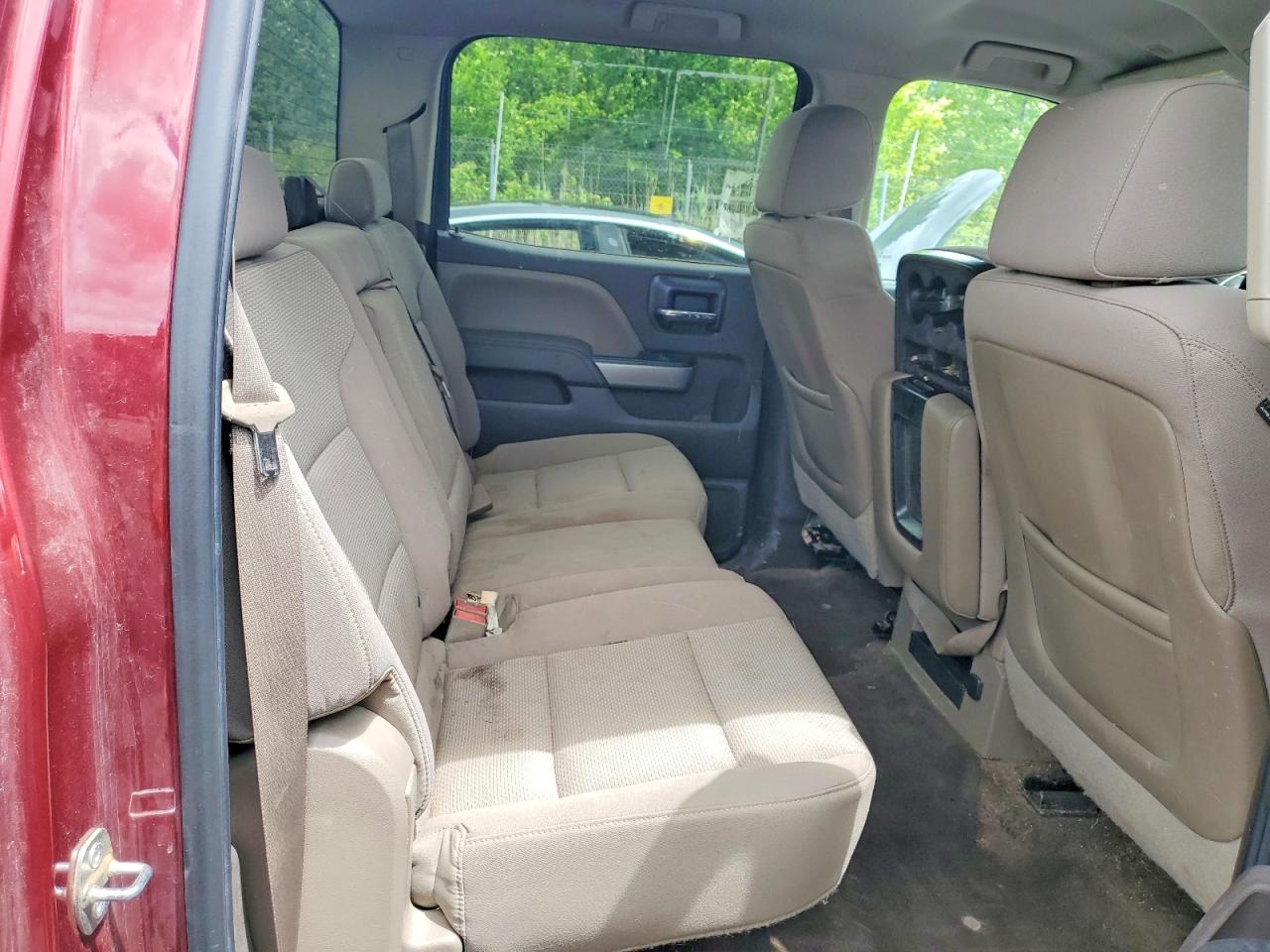 2015 Chevrolet Silverado K1500 Lt Red vin: 3GCUKRECXFG352896